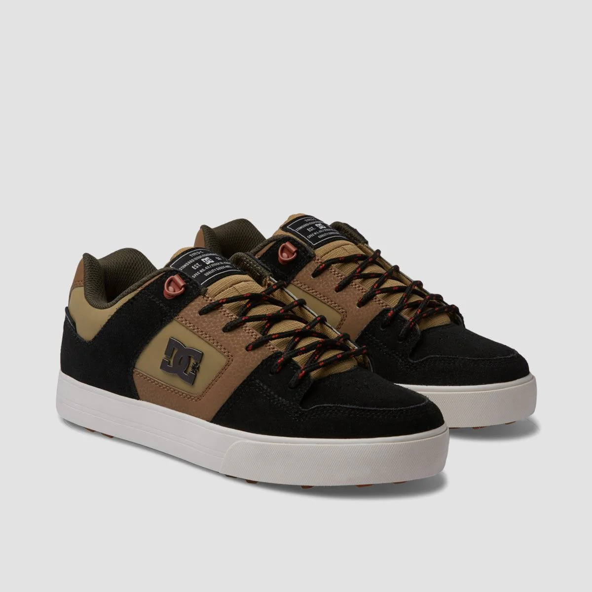 DC Pure WNT Shoes - Brown/Brown/Green - Image 2