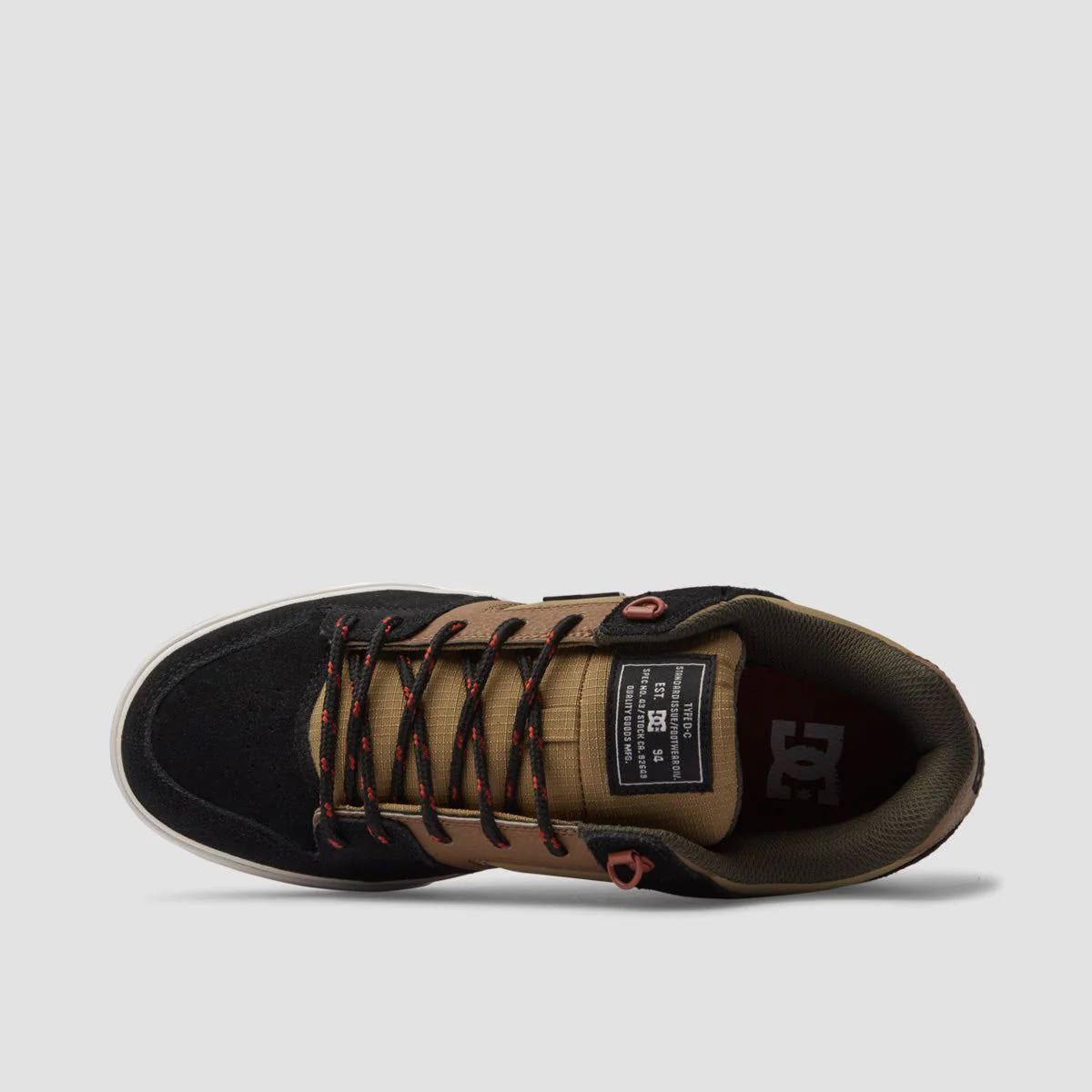 DC Pure WNT Shoes - Brown/Brown/Green - Image 4