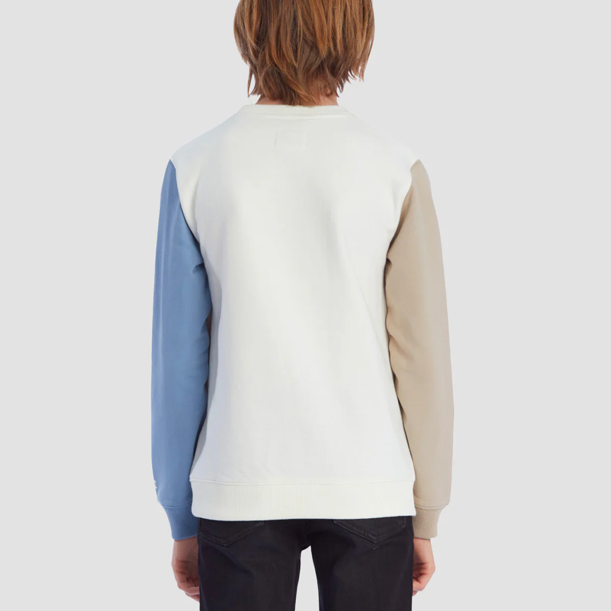 DC Riot 2 Crew Sweat Lily White Colour Block - Kids - Image 2