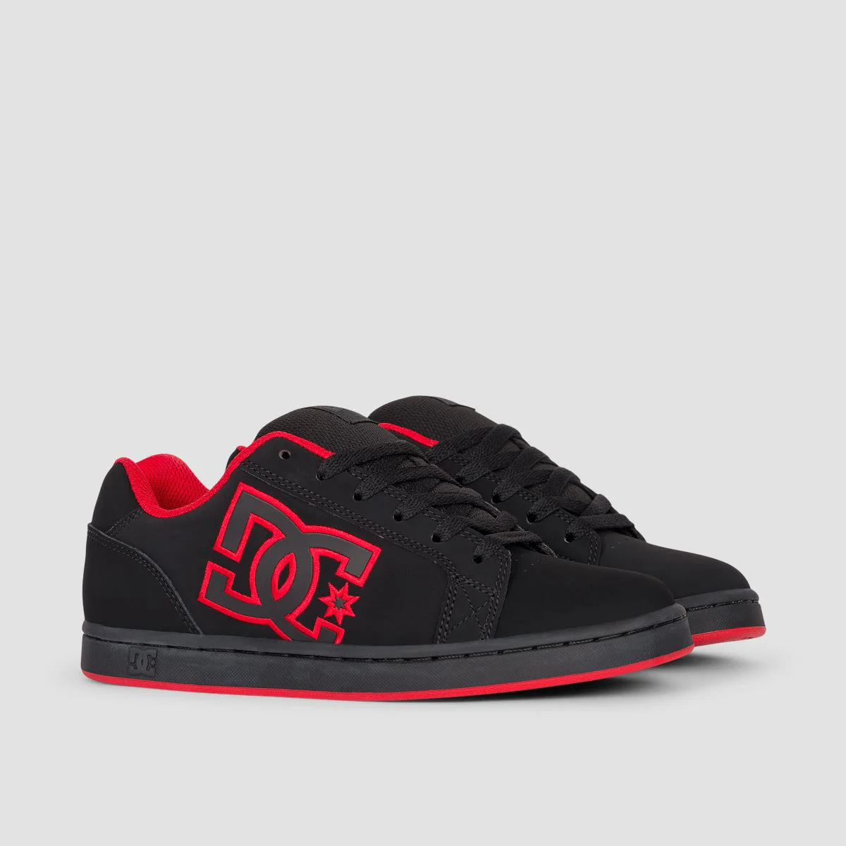 DC Serial Graffik SE Shoes - Black/Black/Red - Image 2
