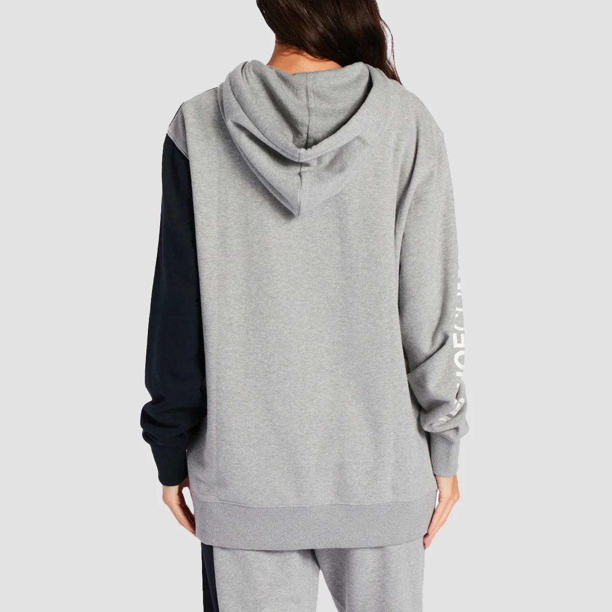 DC Shift Pullover Hoodie Heather Grey/Black - Womens - Image 3