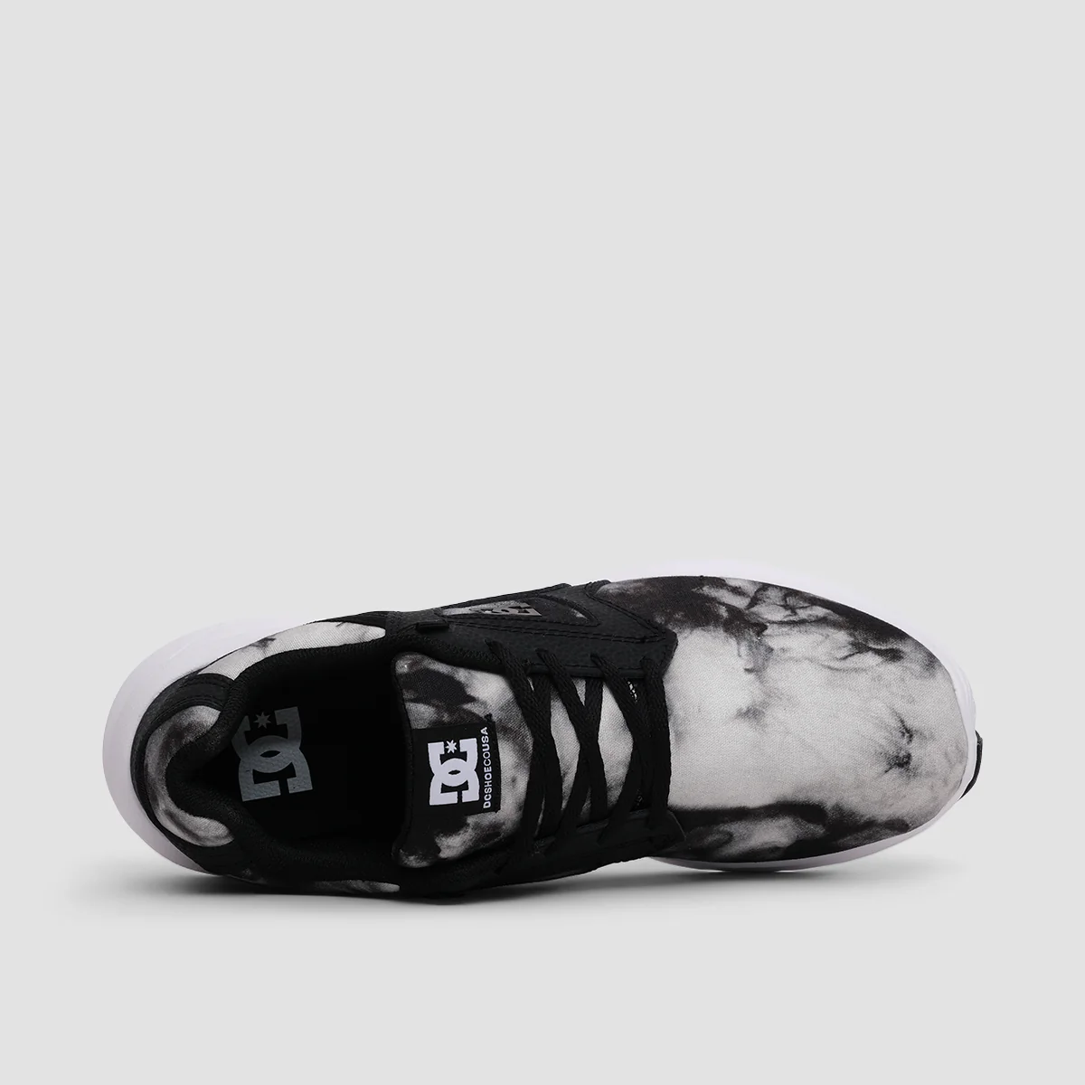 DC Skyline Shoes - Black/White Fade - Image 4