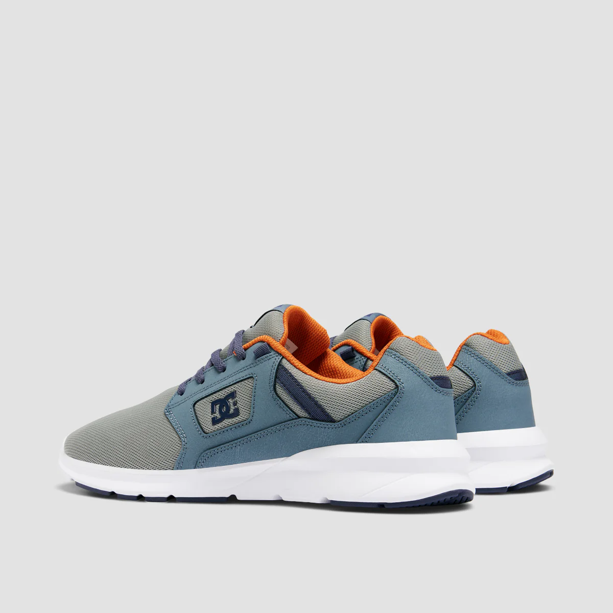 DC Skyline Shoes - Grey/Blue/Grey - Image 3