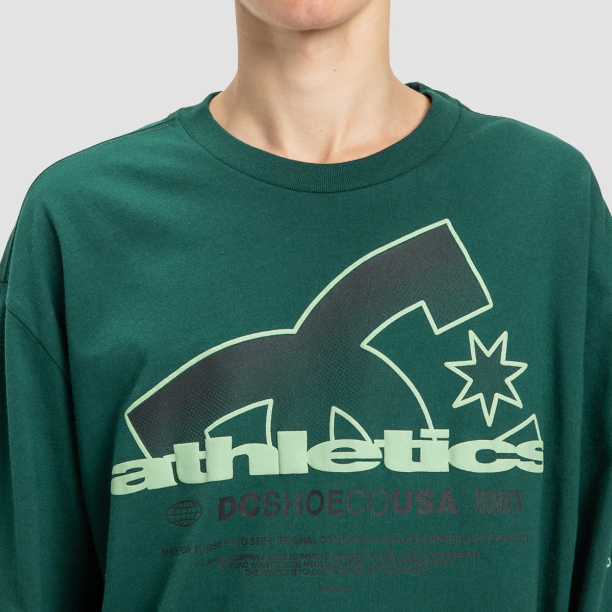 DC Slathletic Longsleeve T-Shirt Ponderosa Pine - Image 2