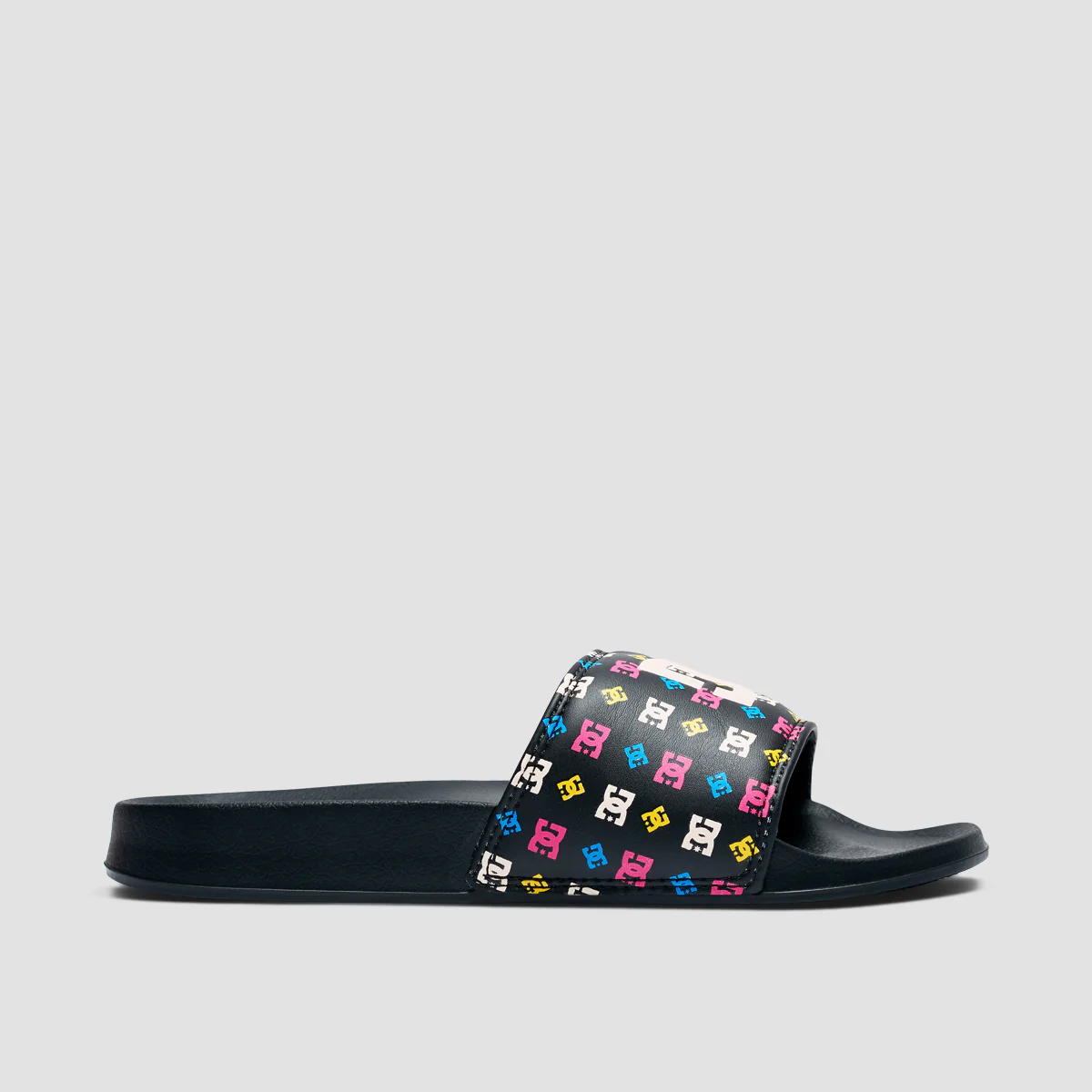 DC Slide Black/Pink/Crazy Pink - Girls