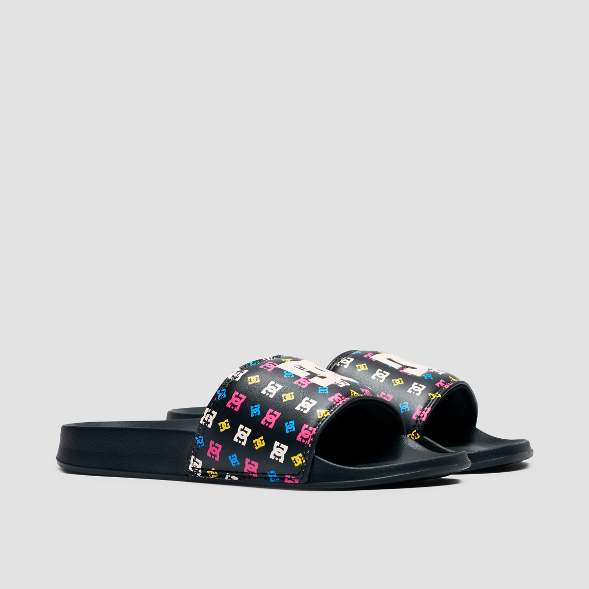 DC Slide Black/Pink/Crazy Pink - Girls - Image 2