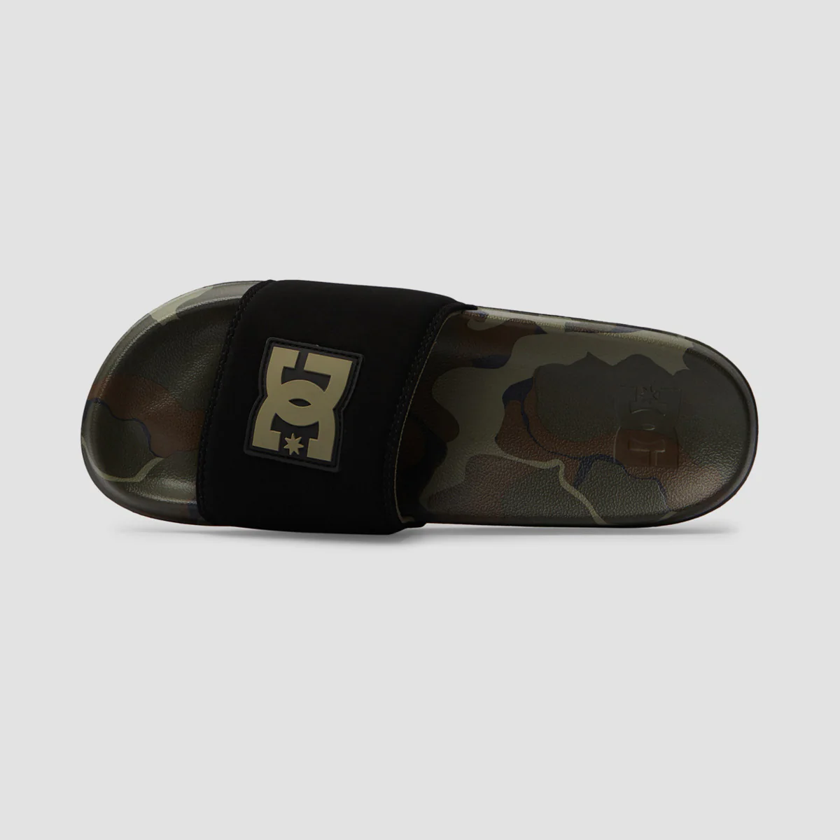 DC Slide SE Sandals - White/Black/Camo - Image 2