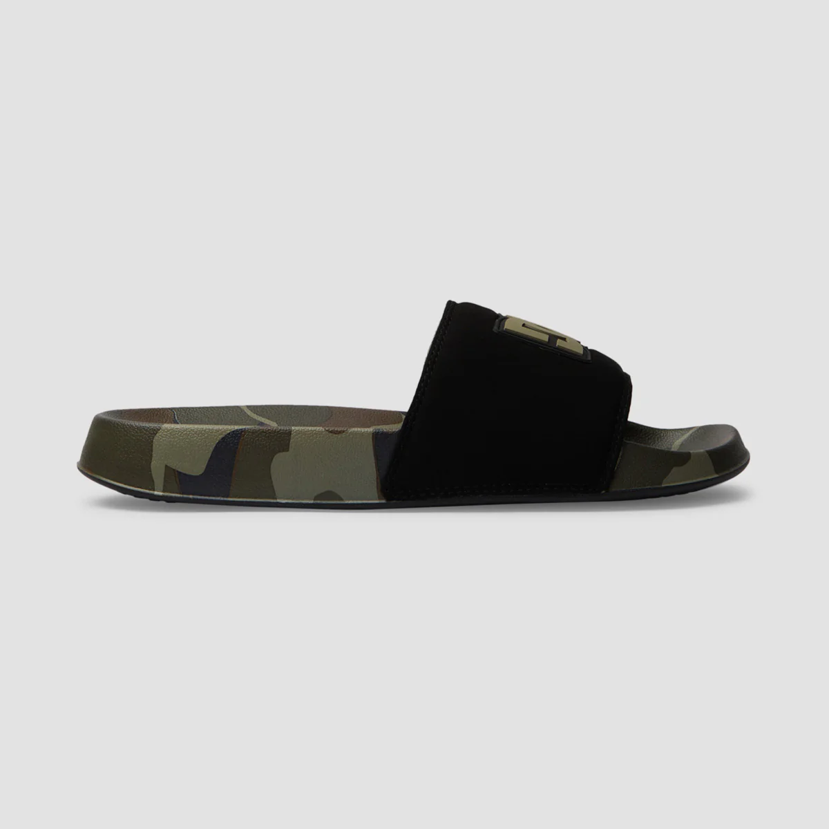 DC Slide SE Sandals - White/Black/Camo - Image 3