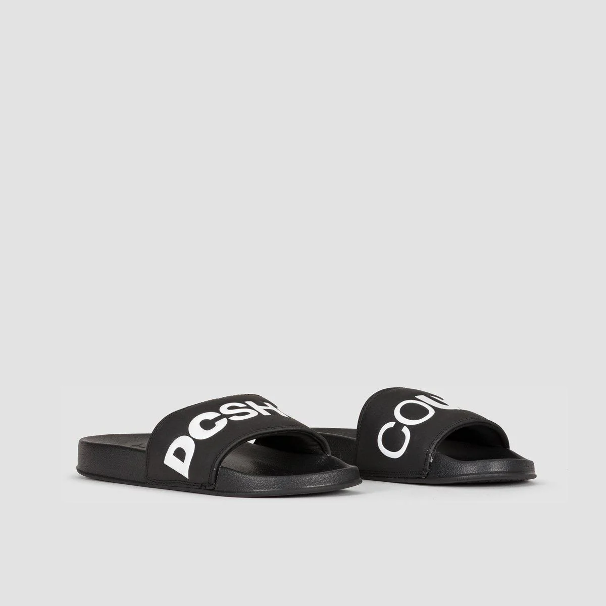 DC Slide Sliders Black/White - Image 2
