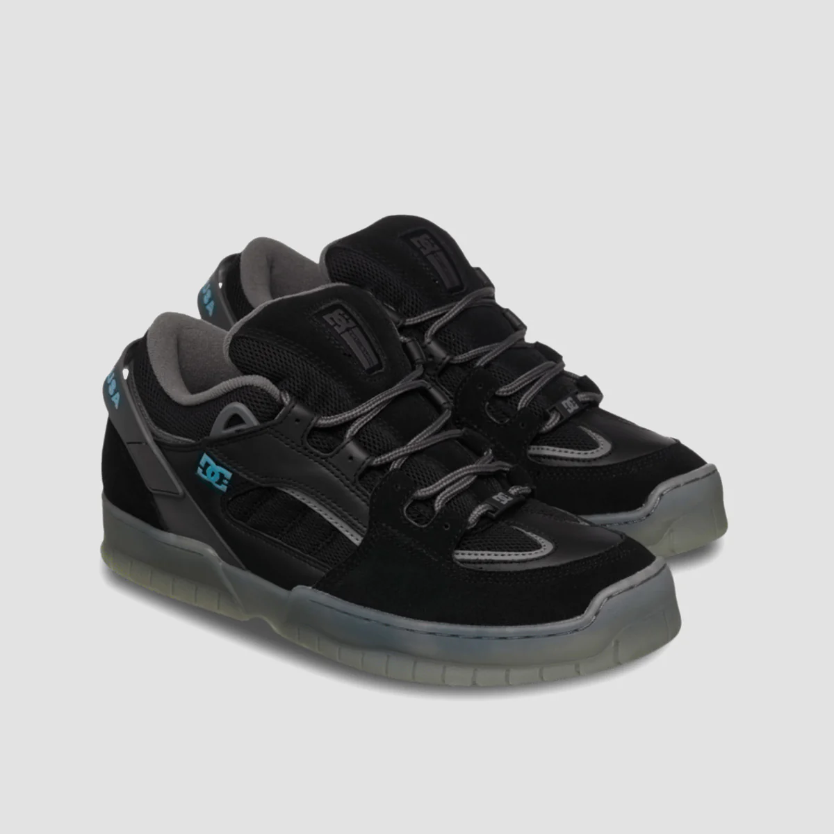 DC Spectre Shoes - Black/Grey/Blue - Image 2