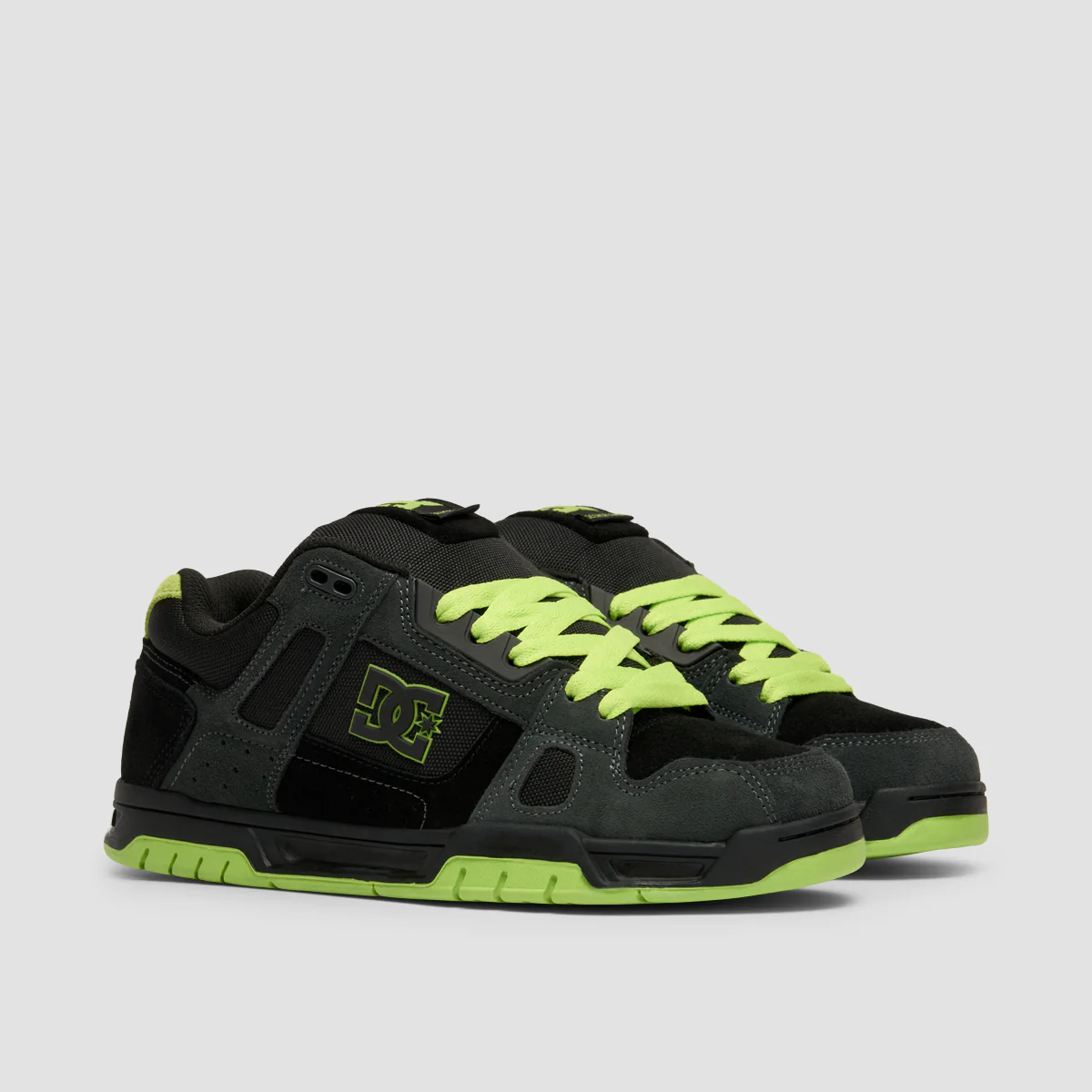 DC Stag Shoes - Black/Grey - Image 2