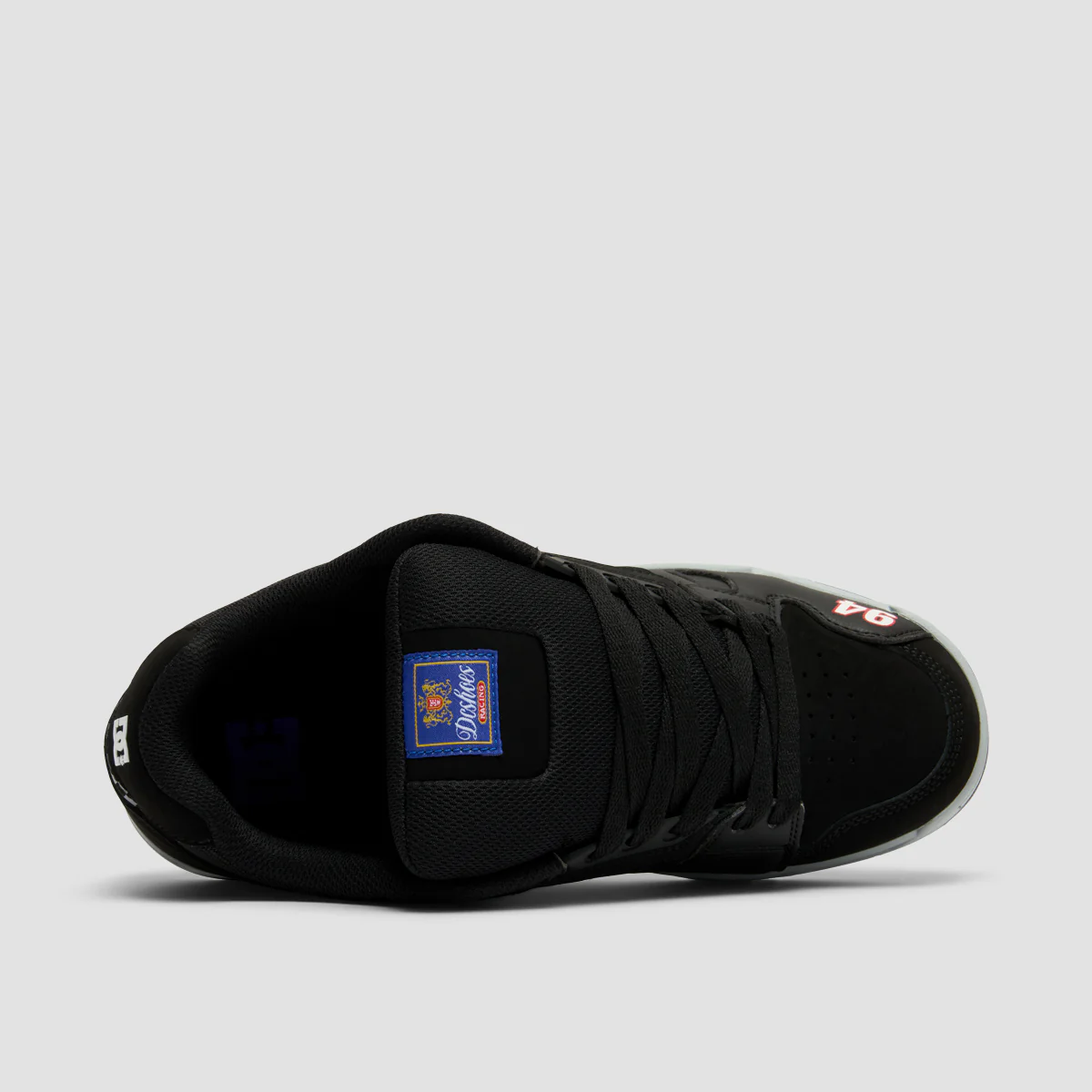 DC Stag Shoes - Black/Grey/Blue - Image 4
