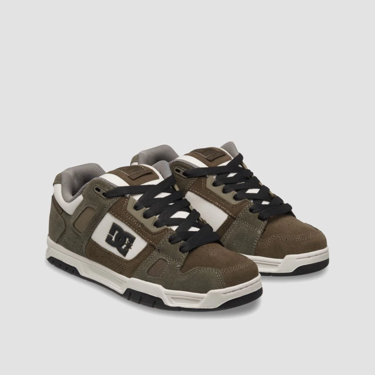 DC Stag Shoes - Khaki/Dark Olive - Image 2