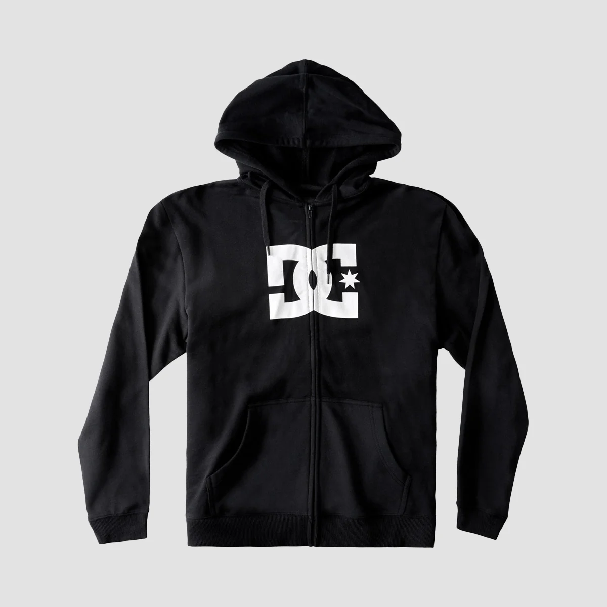 DC Star Zip Hoodie Black - Kids