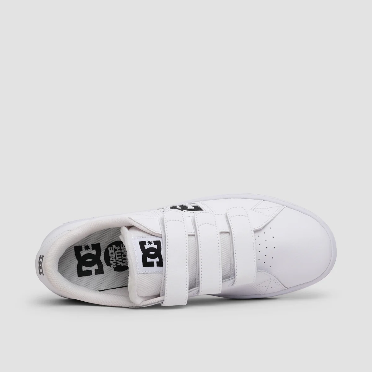 DC Striker V Shoes - White/Black - Image 4