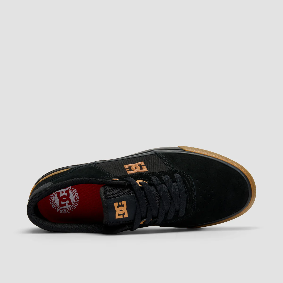 DC Teknic S Shoes - Black/Black/Gum - Image 4