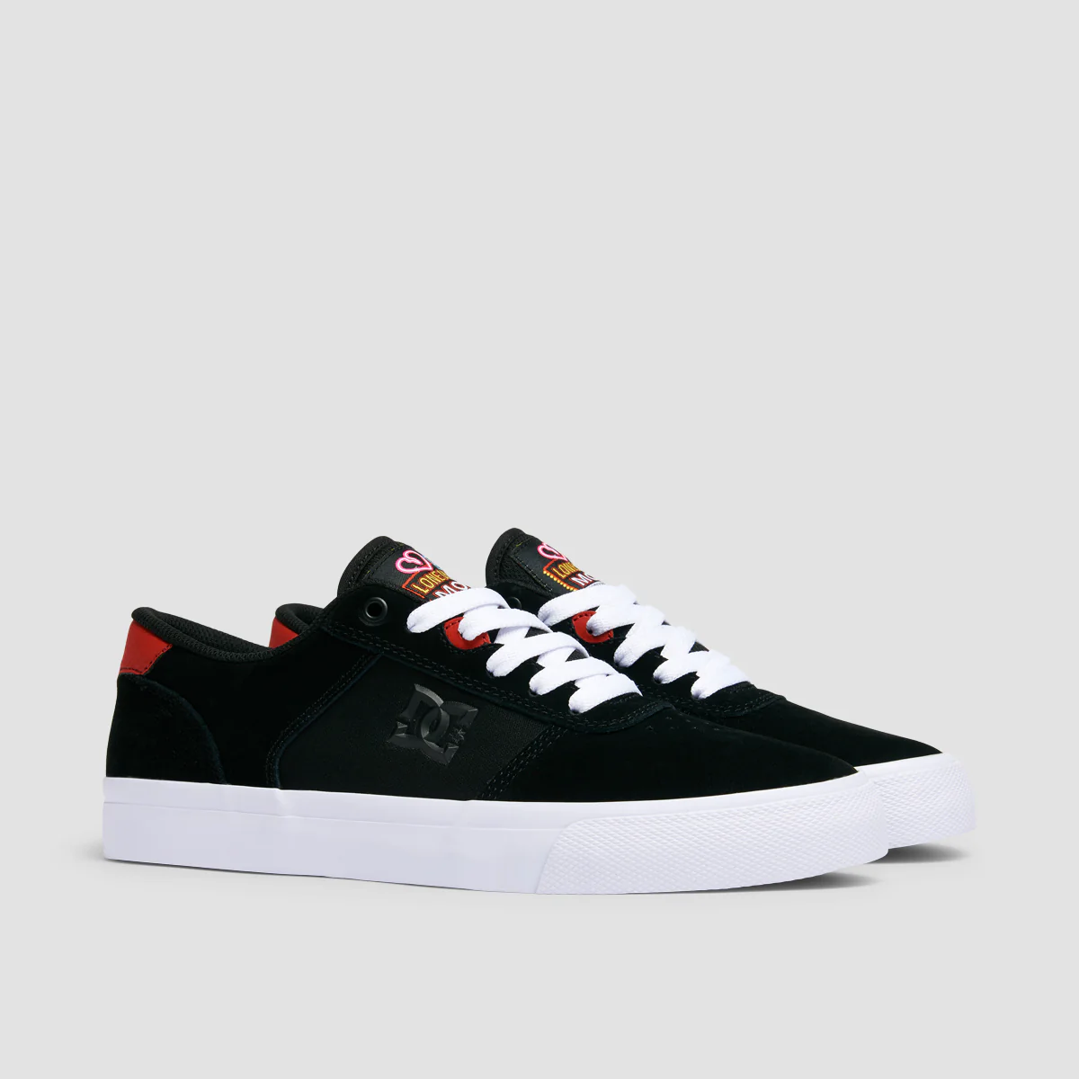 DC Teknic Shoes - Black/Red - Image 2