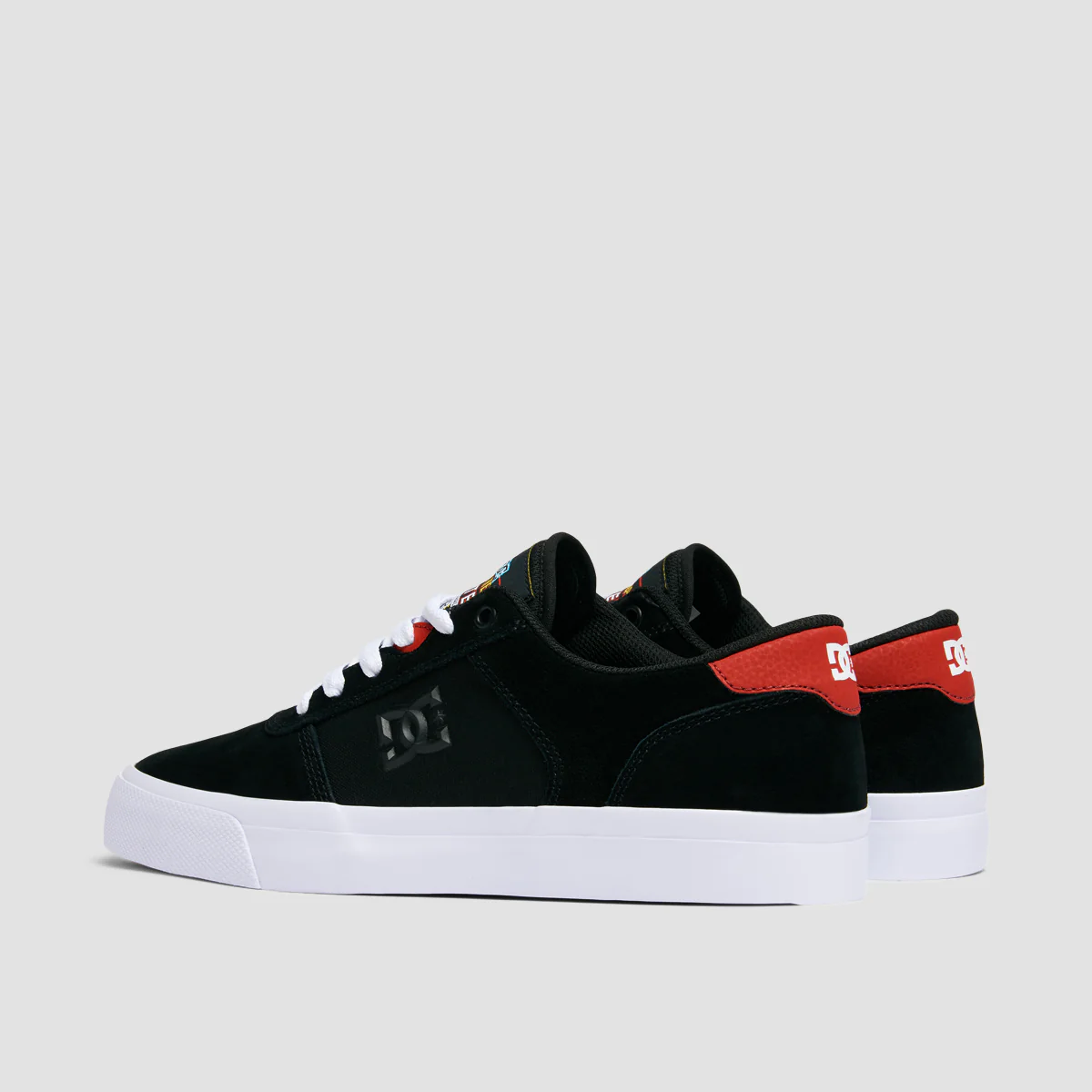 DC Teknic Shoes - Black/Red - Image 3