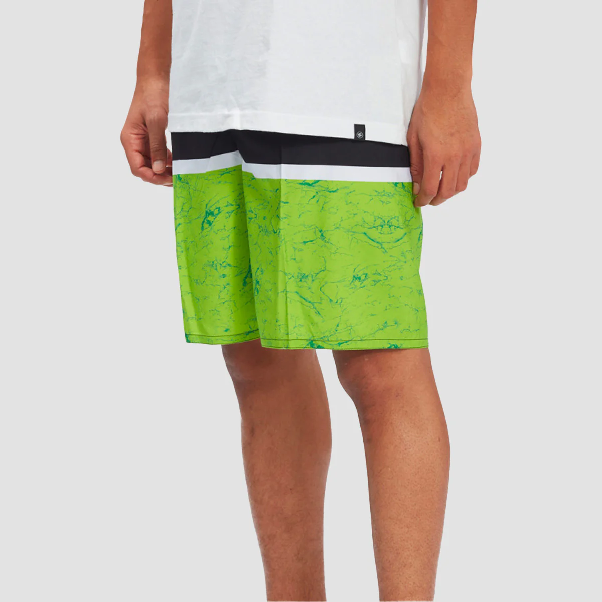 DC Topline 19" Boardshorts Limeade