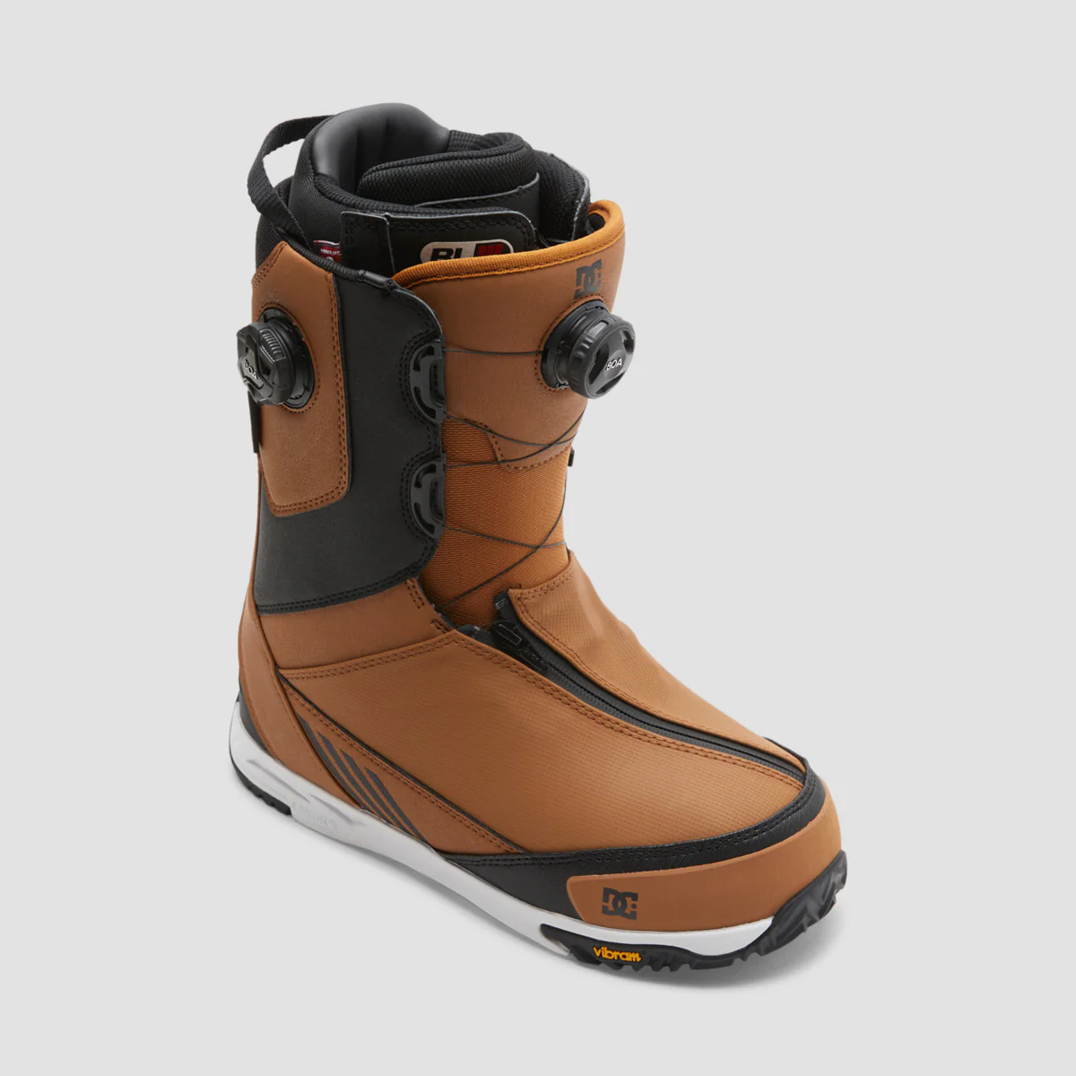 DC Transcend BOA Snowboard Boots Wheat/Black - Image 2