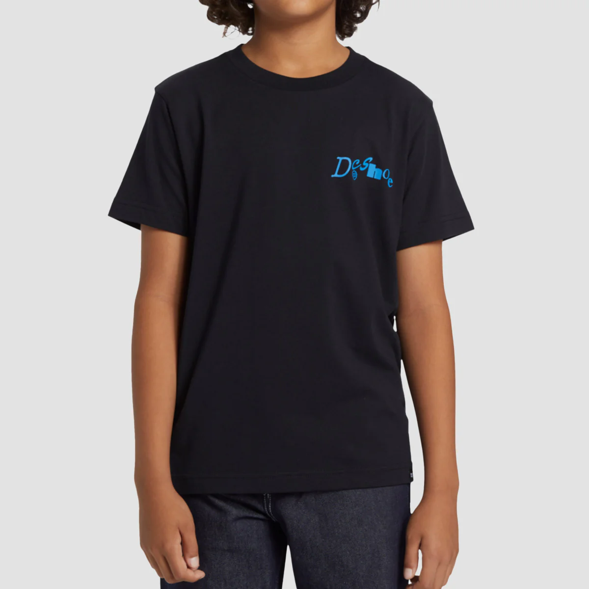 DC Transfer T-Shirt Black - Kids - Image 2