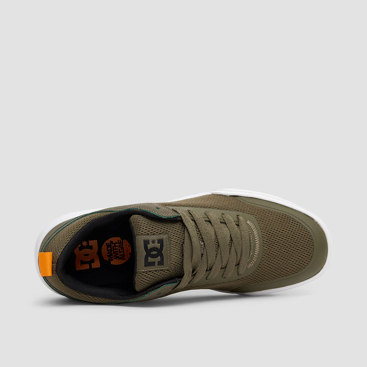 DC Transit Shoes - Olive/White - Image 4