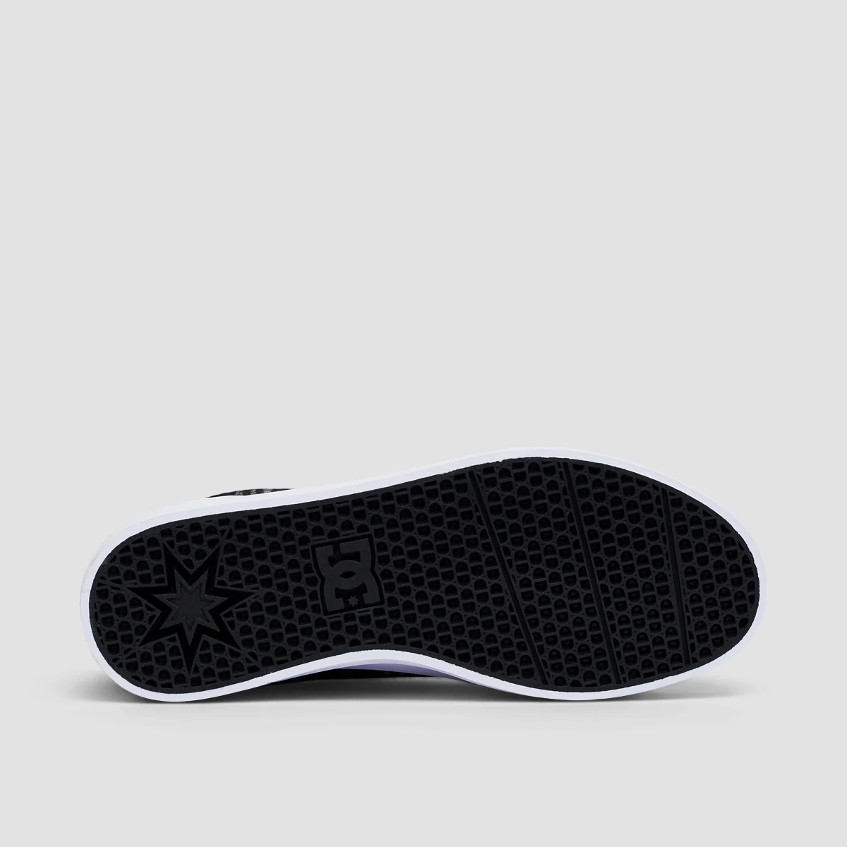 DC Trase Platform Shoes - Black/Plaid - Womens - Image 5