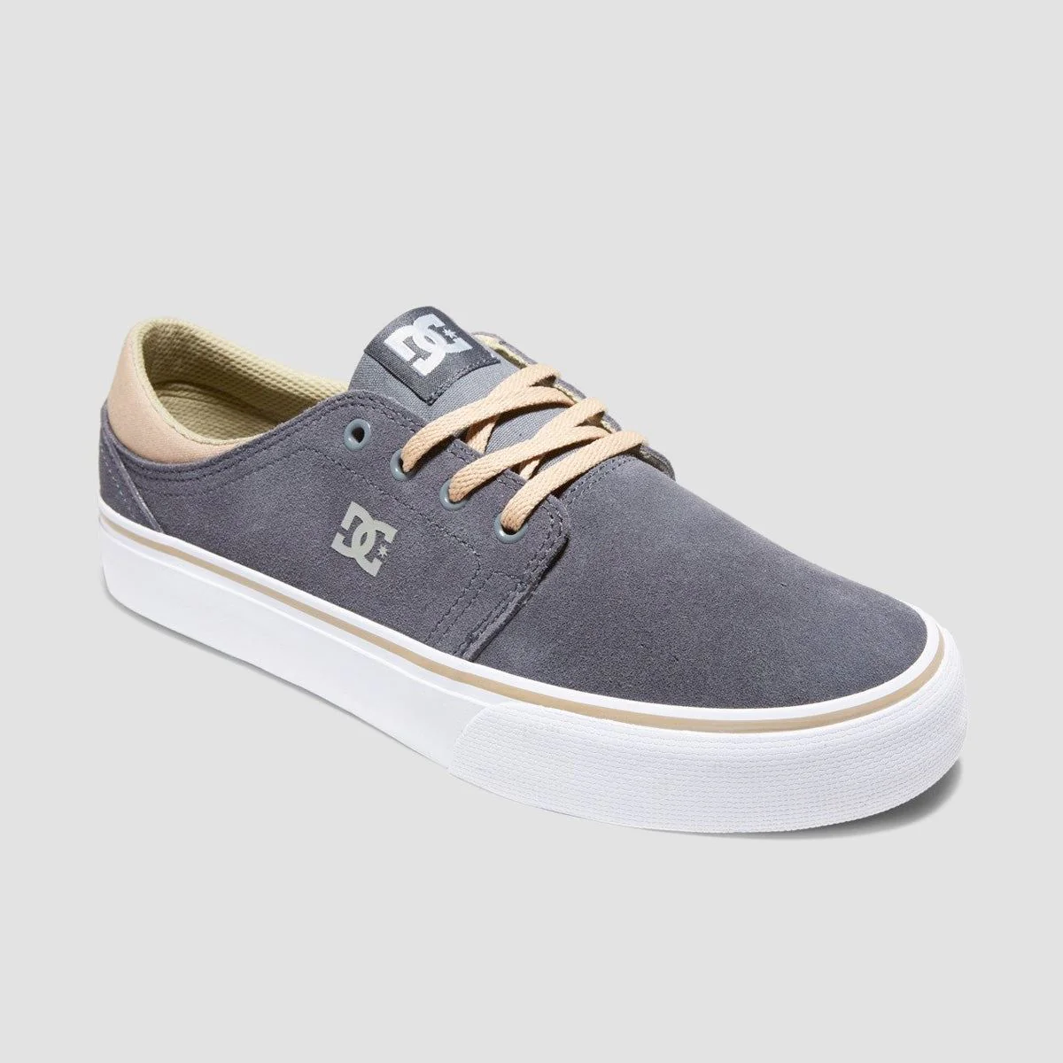 DC Trase SD Shoes - Dark Grey/White - Image 2