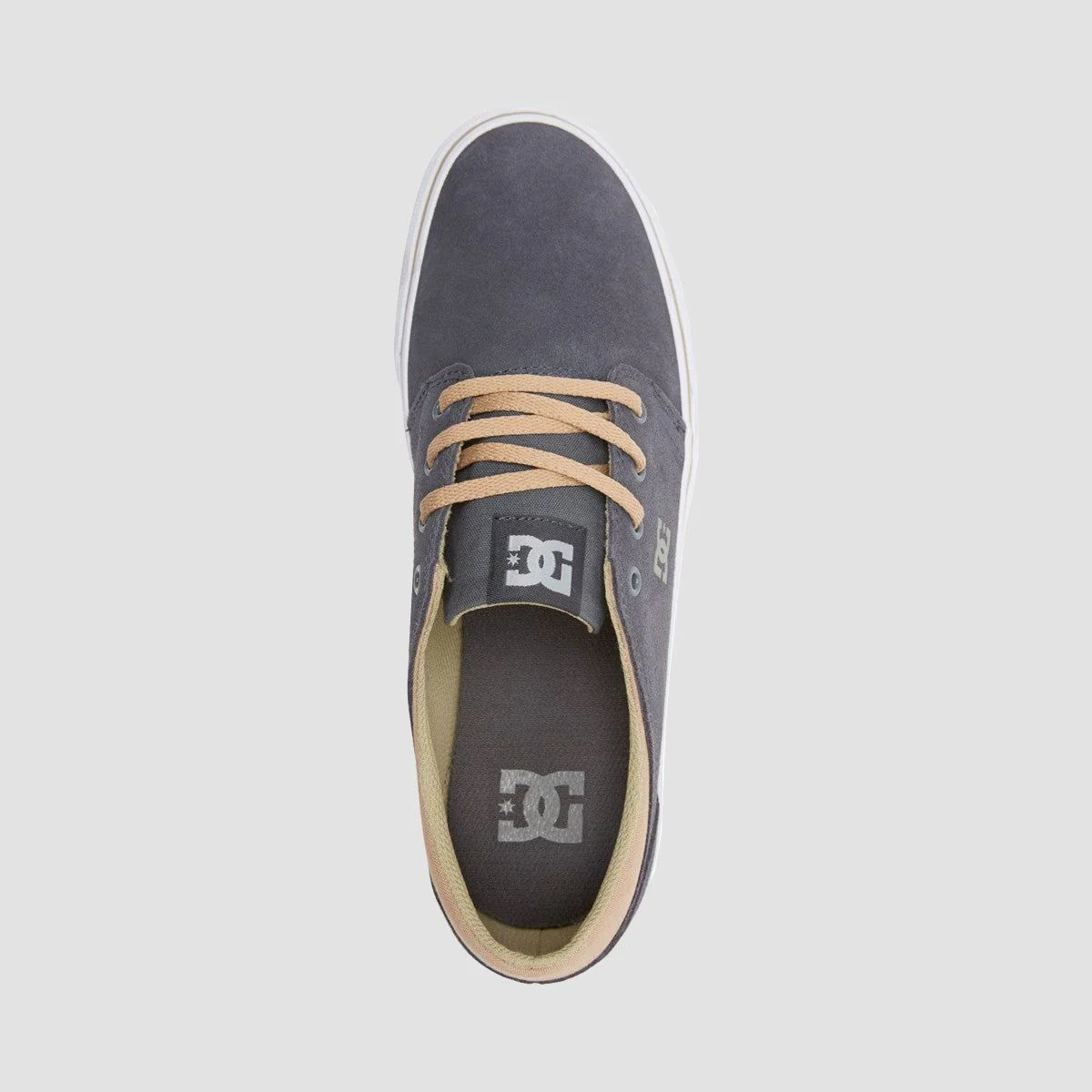 DC Trase SD Shoes - Dark Grey/White - Image 3