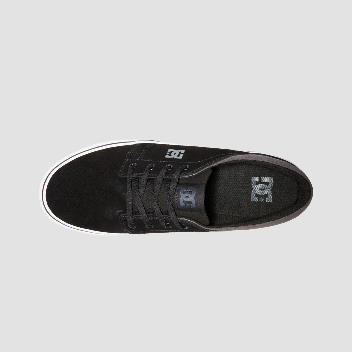 DC Trase SD Shoes - Black/Black/Grey - Image 3