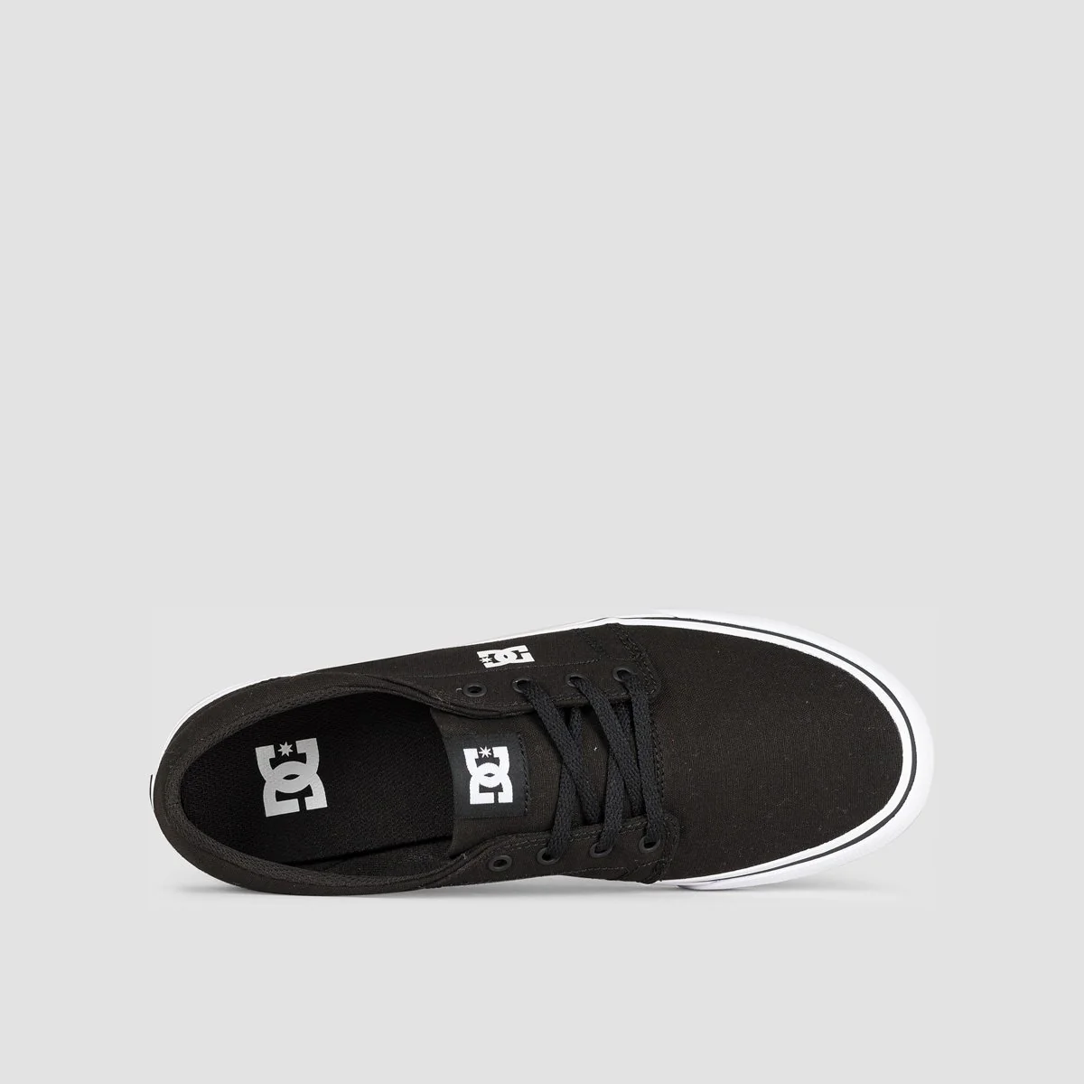 DC Trase TX Shoes - Black/White - Image 4