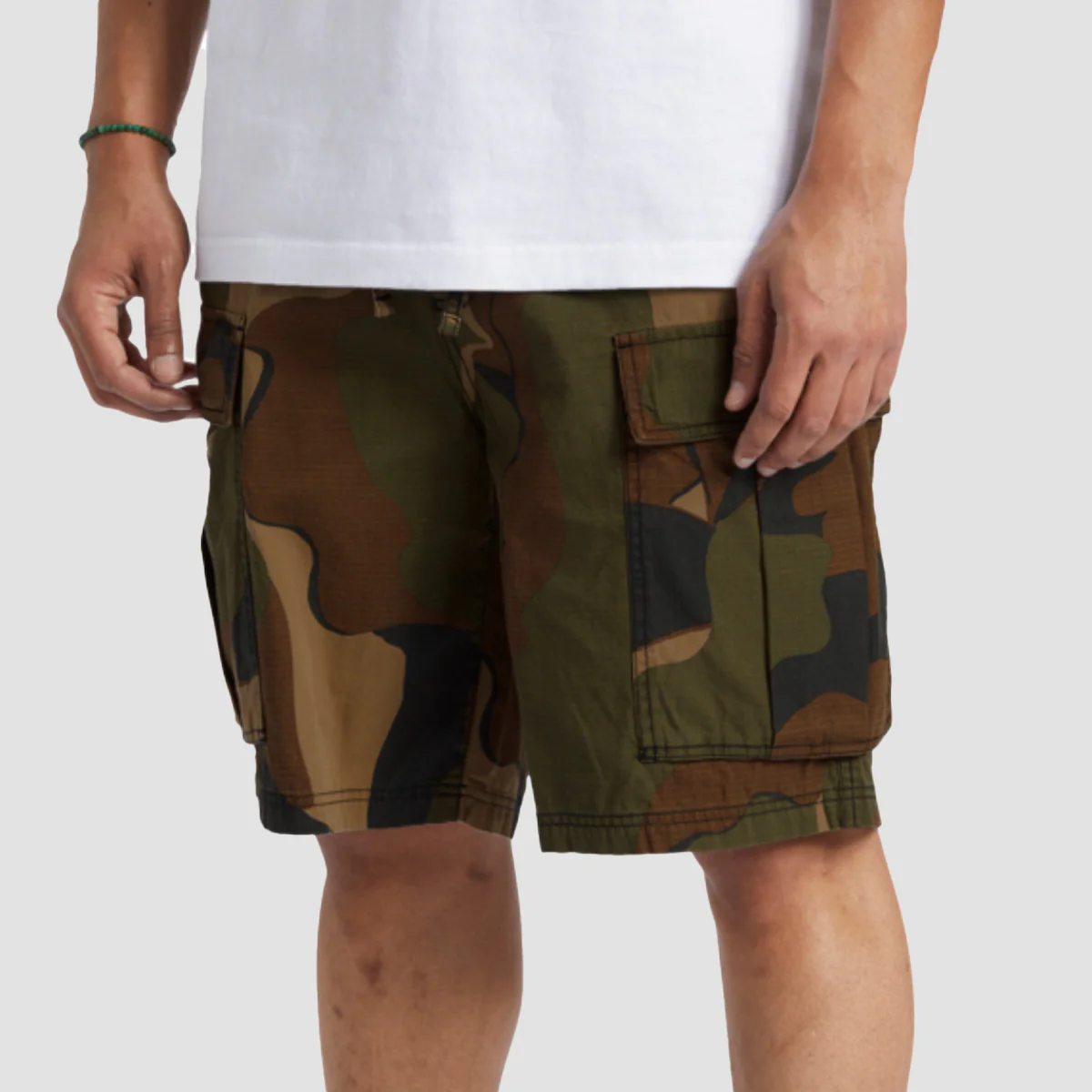 DC Tundra Ripstop Cargo Shorts Abstract Camo - Image 3
