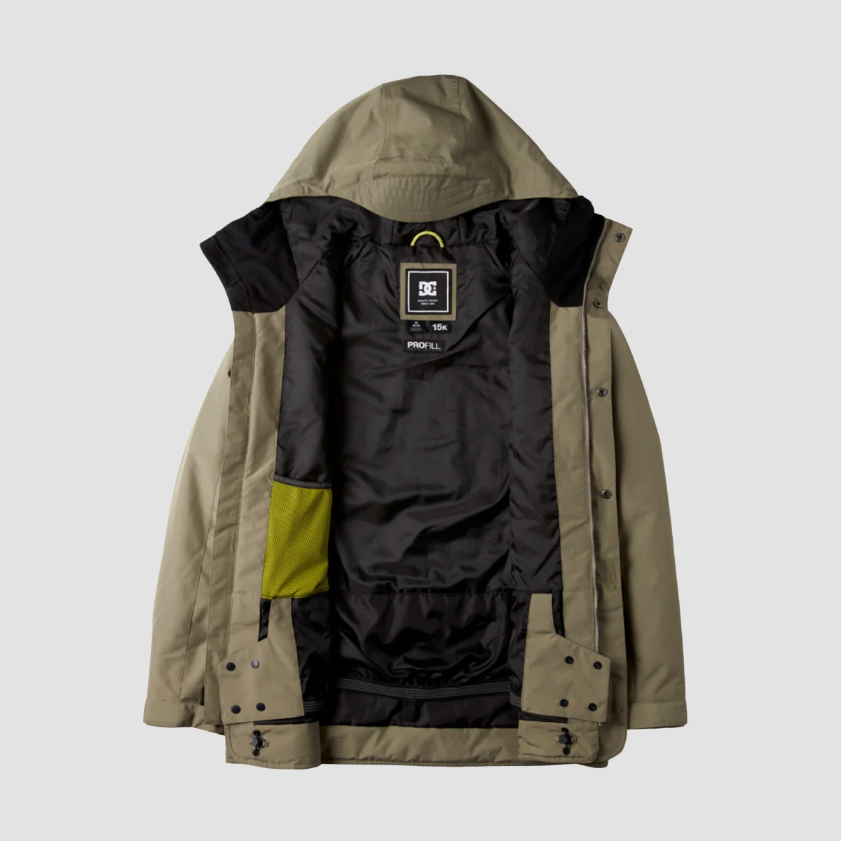 DC Tundra Snow Jacket Vetiver - Image 2