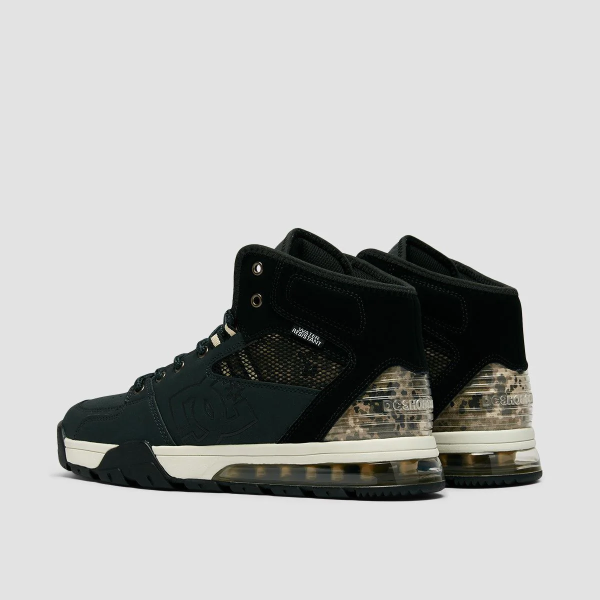 DC Versatile Hi WR Boots - Green/Black/White - Image 3