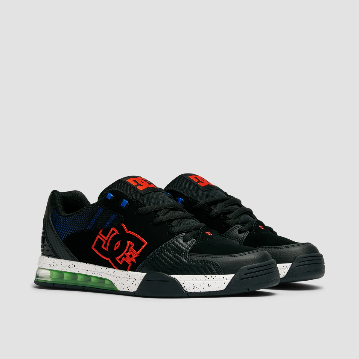 DC Versatile LE Shoes - Black/Red/Blue - Image 2