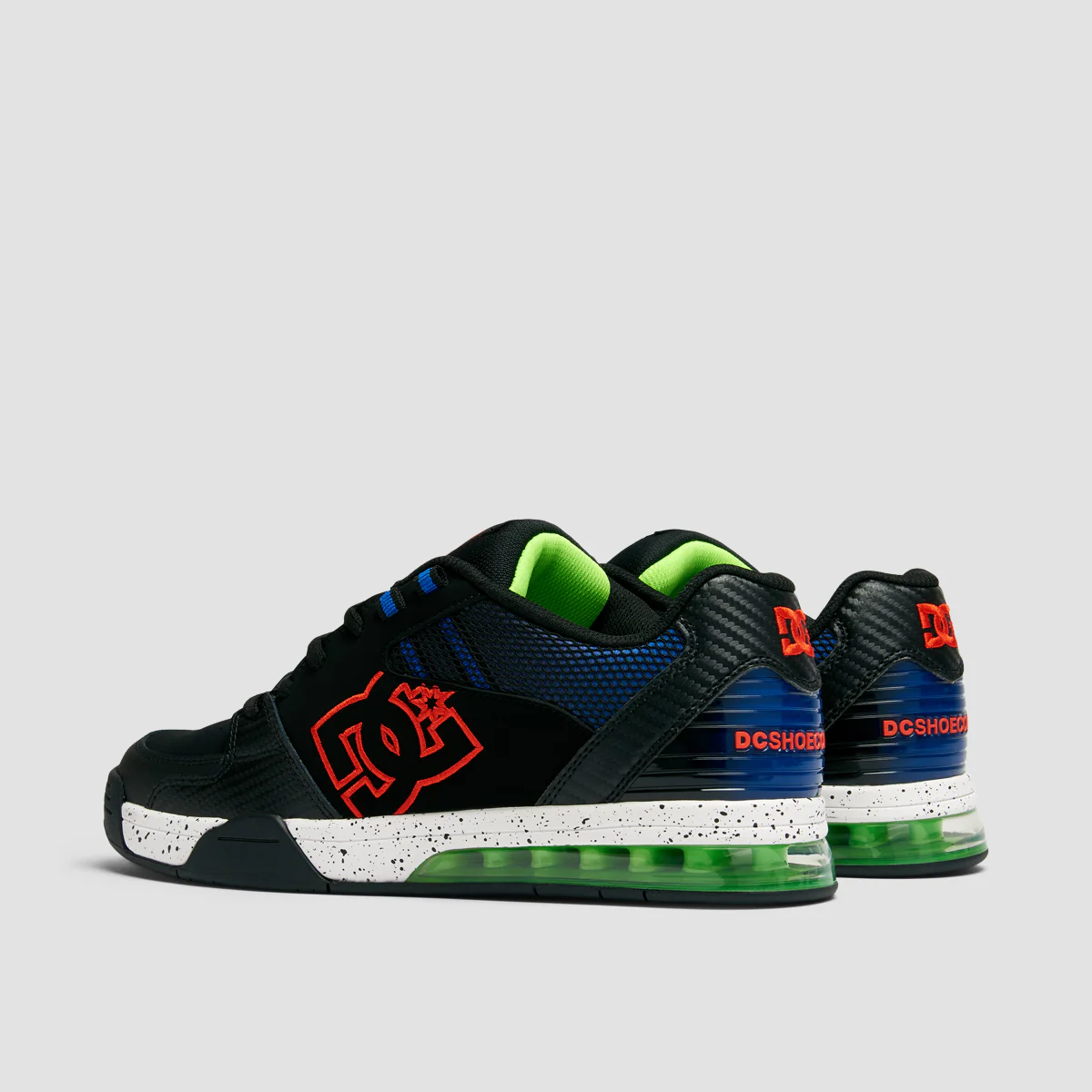 DC Versatile LE Shoes - Black/Red/Blue - Image 3