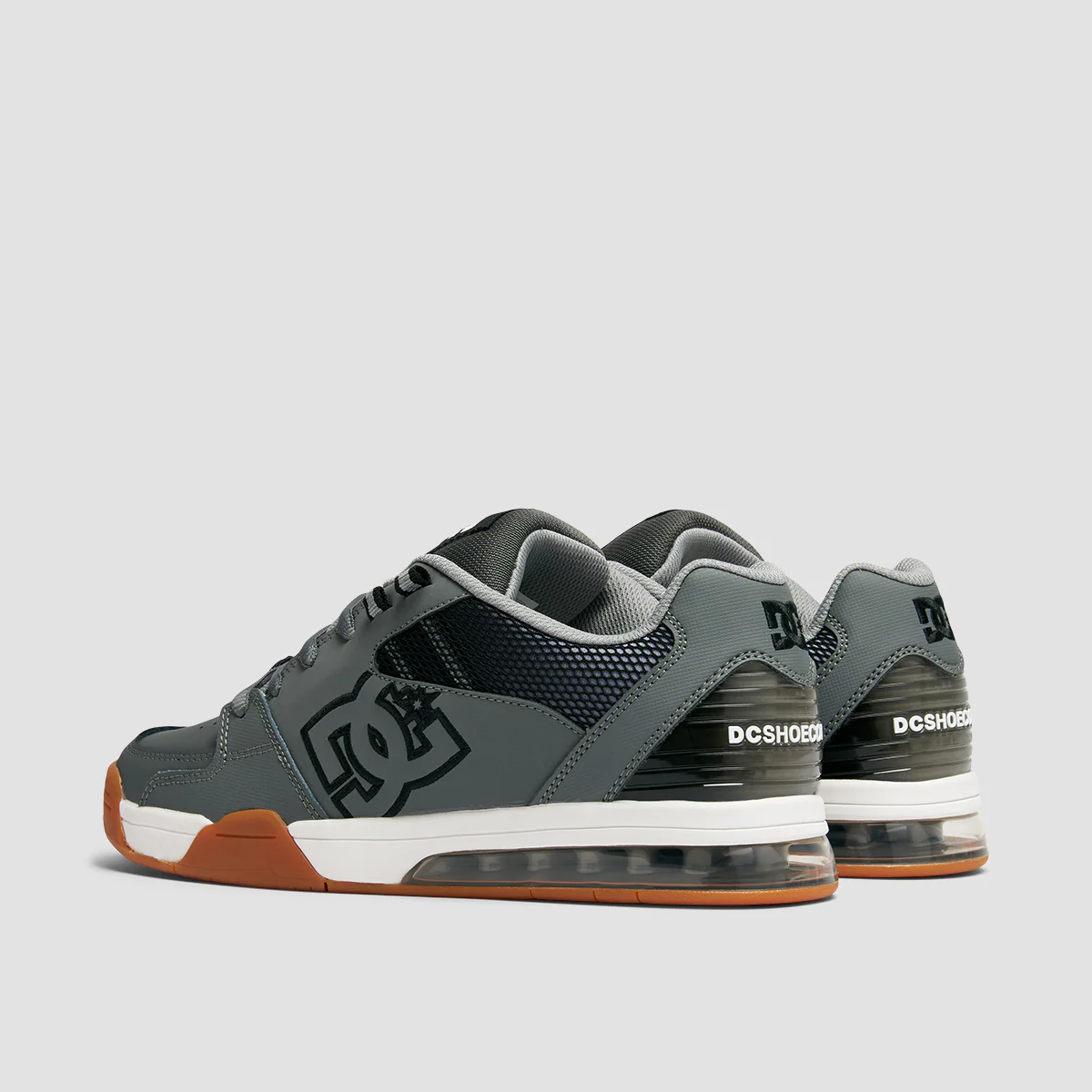 DC Versatile Shoes - Grey/Grey/White - Image 3