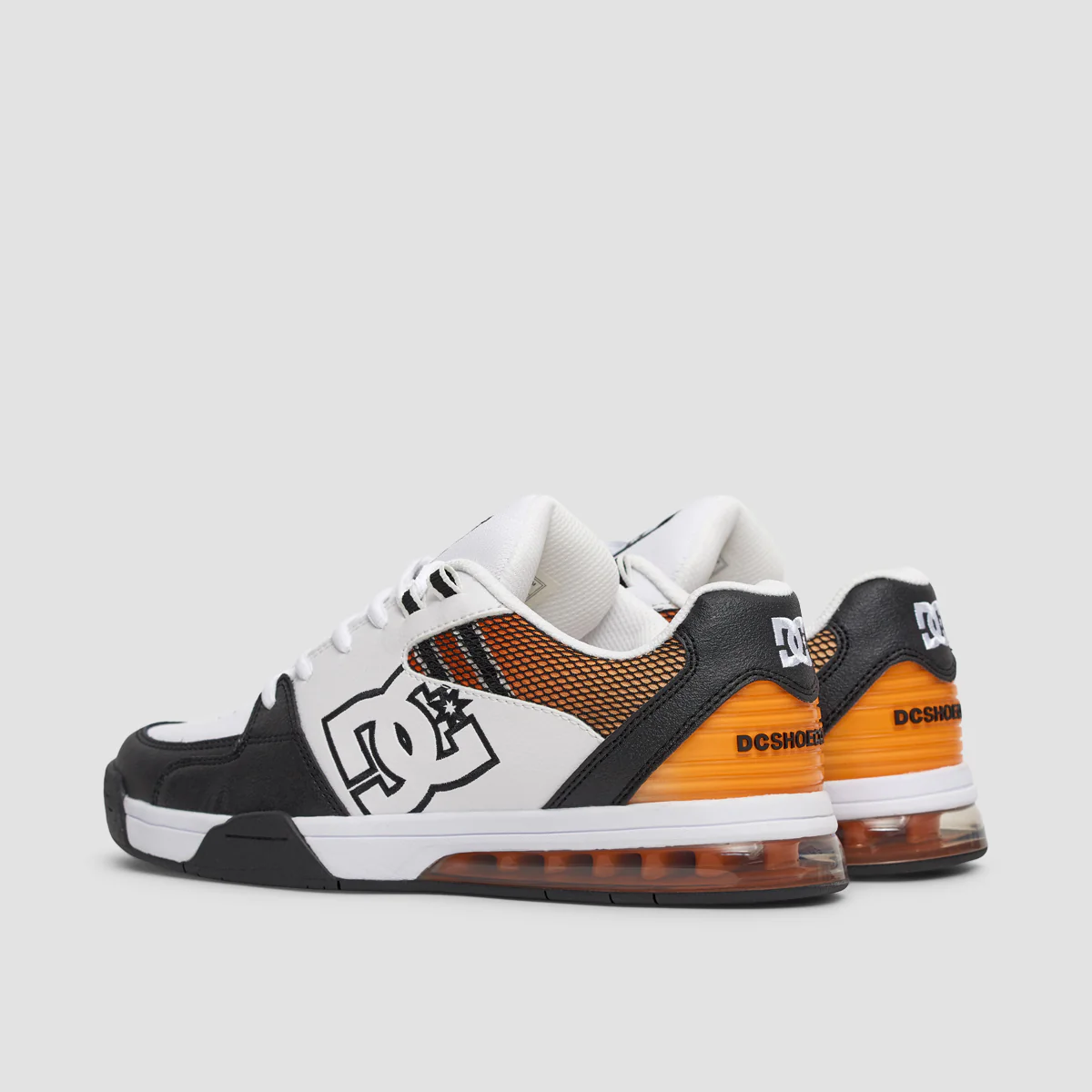 DC Versatile Shoes - White/Black/Orange - Image 3