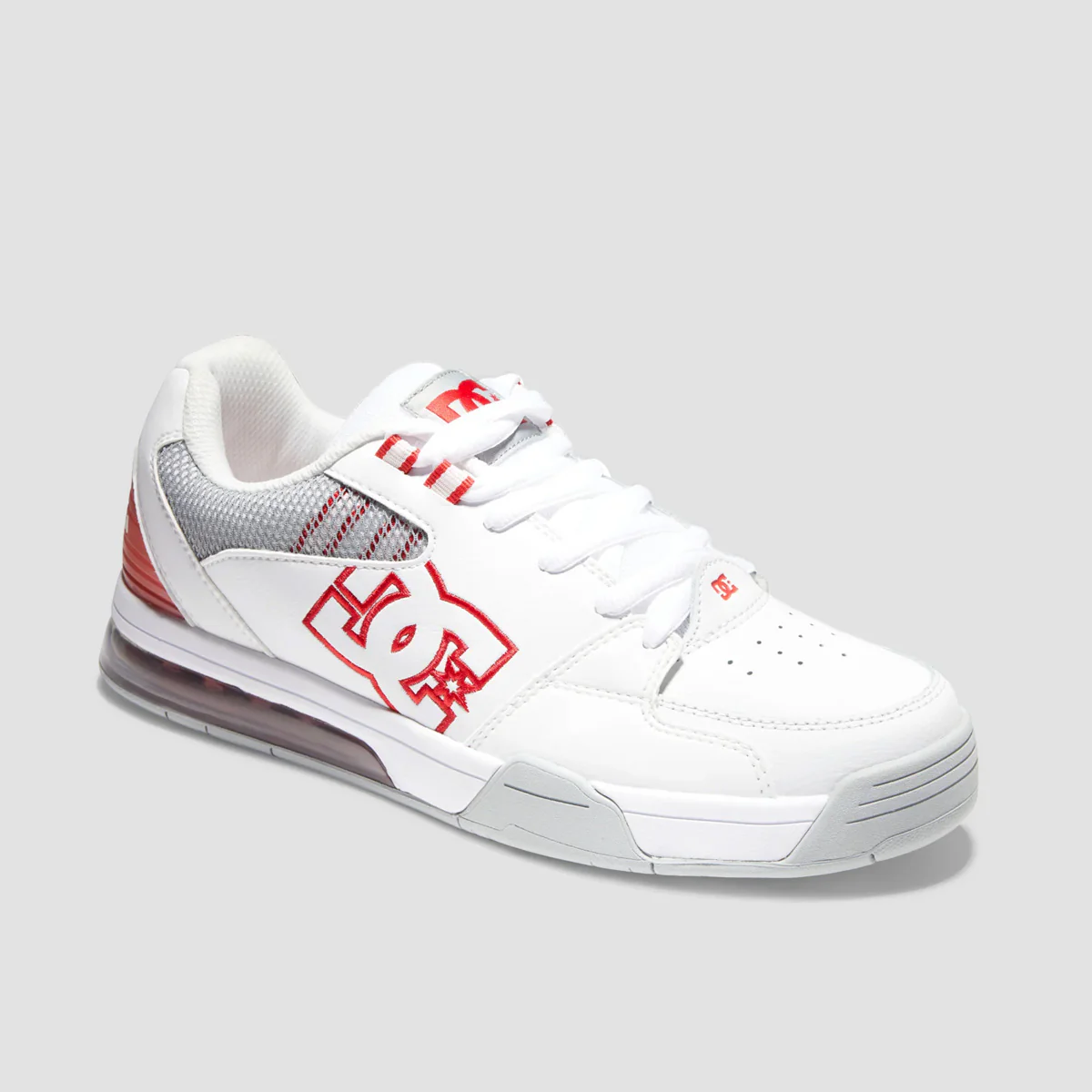 DC Versatile Shoes - White/Grey/Red - Image 2