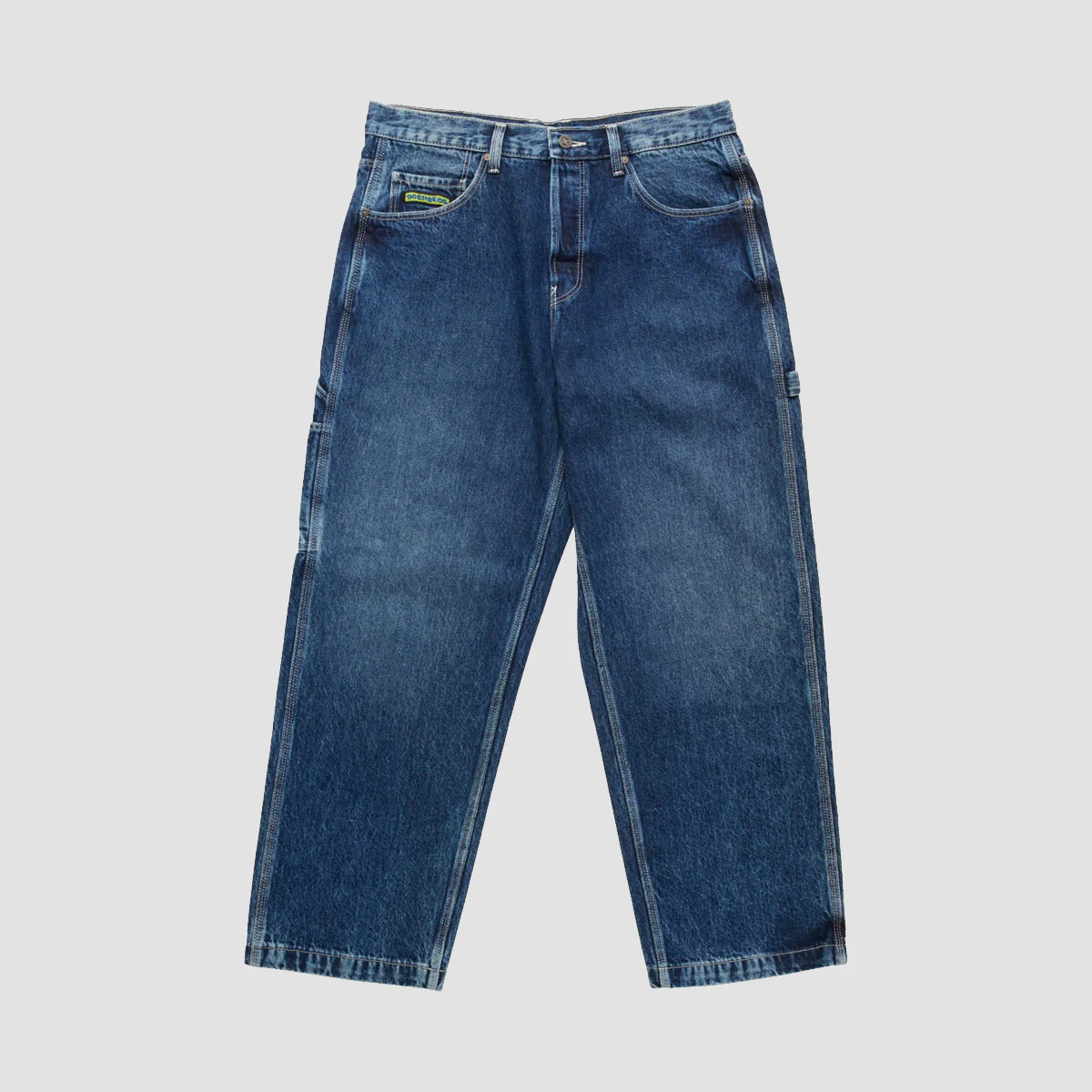 DC Worker Baggy Carpenter Jeans RDI Dark Indigo - Image 3