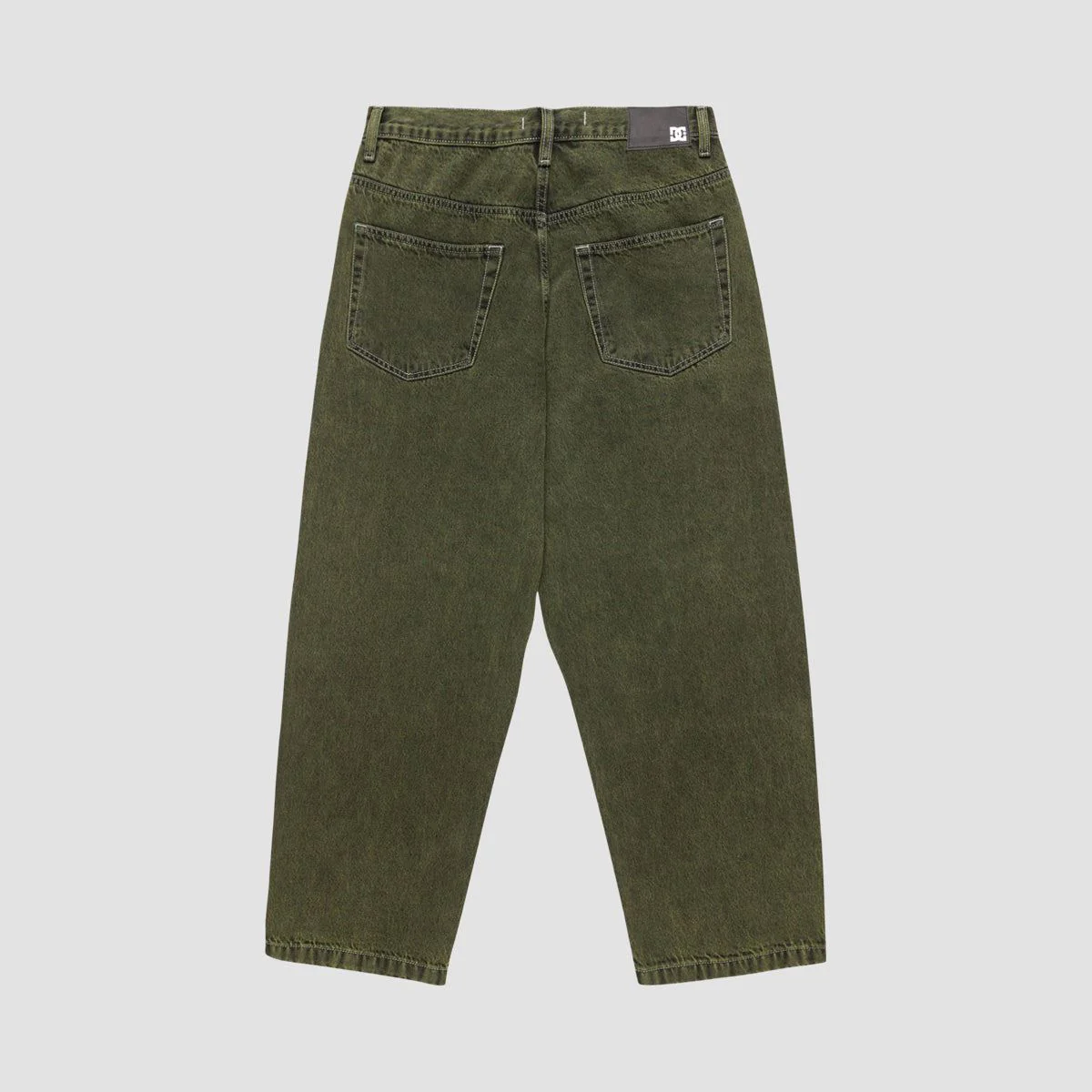 DC Worker Baggy Fit Jeans Bronze Green Rinse - Image 5