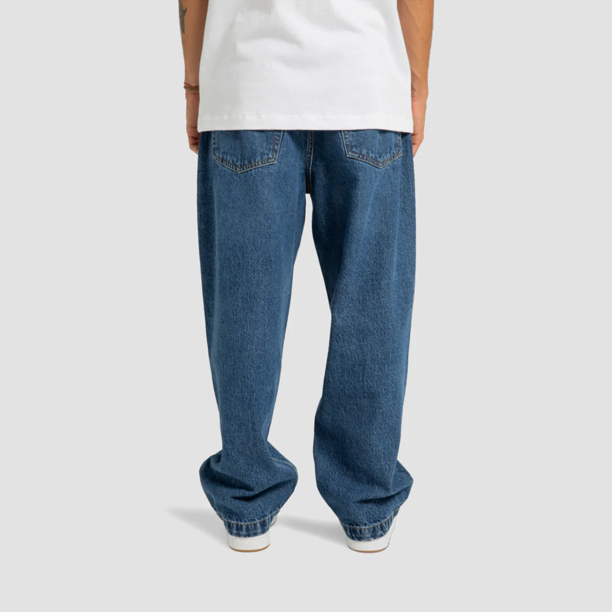 DC Worker Baggy Jeans Stone Indigo - Image 3