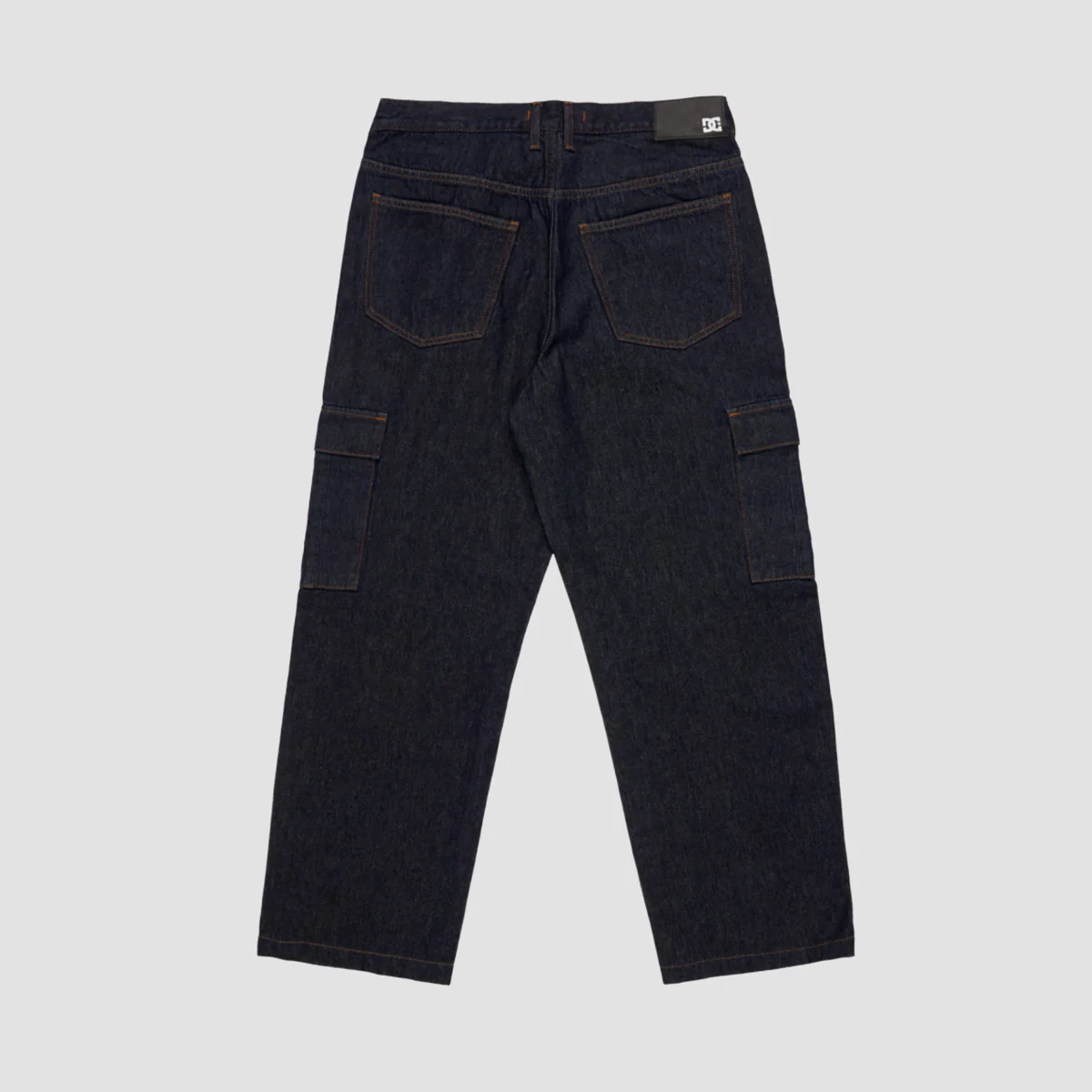DC Worker Cargo Baggy Fit Jeans Dark Denim - Image 4