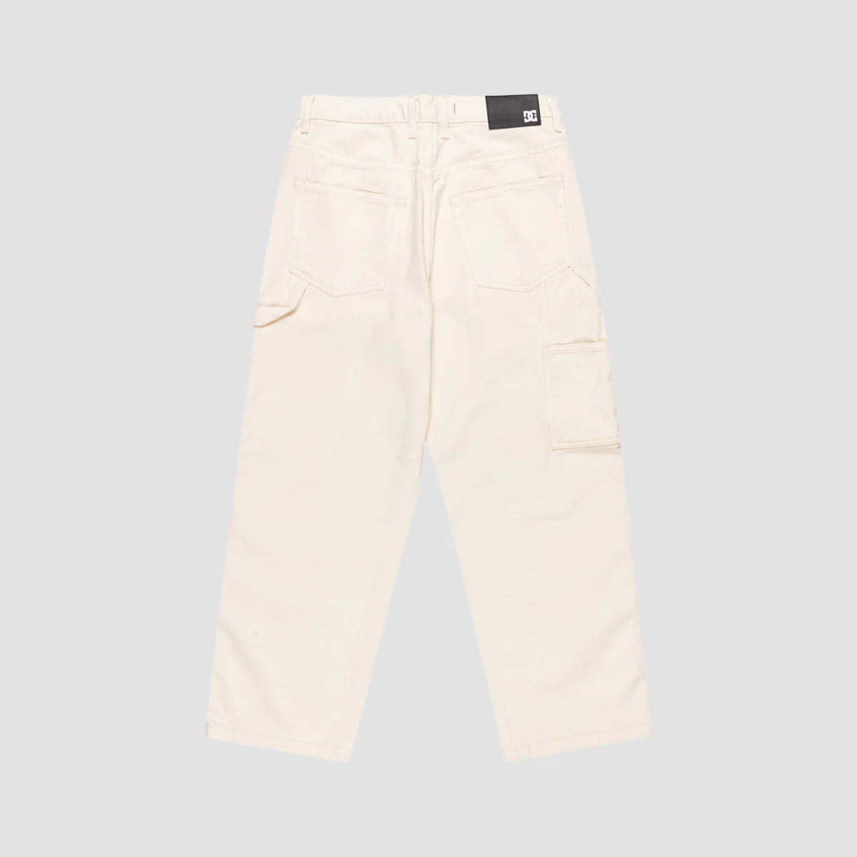 DC Worker Carpenter Baggy Fit Jeans Oatmeal Overdye - Image 2