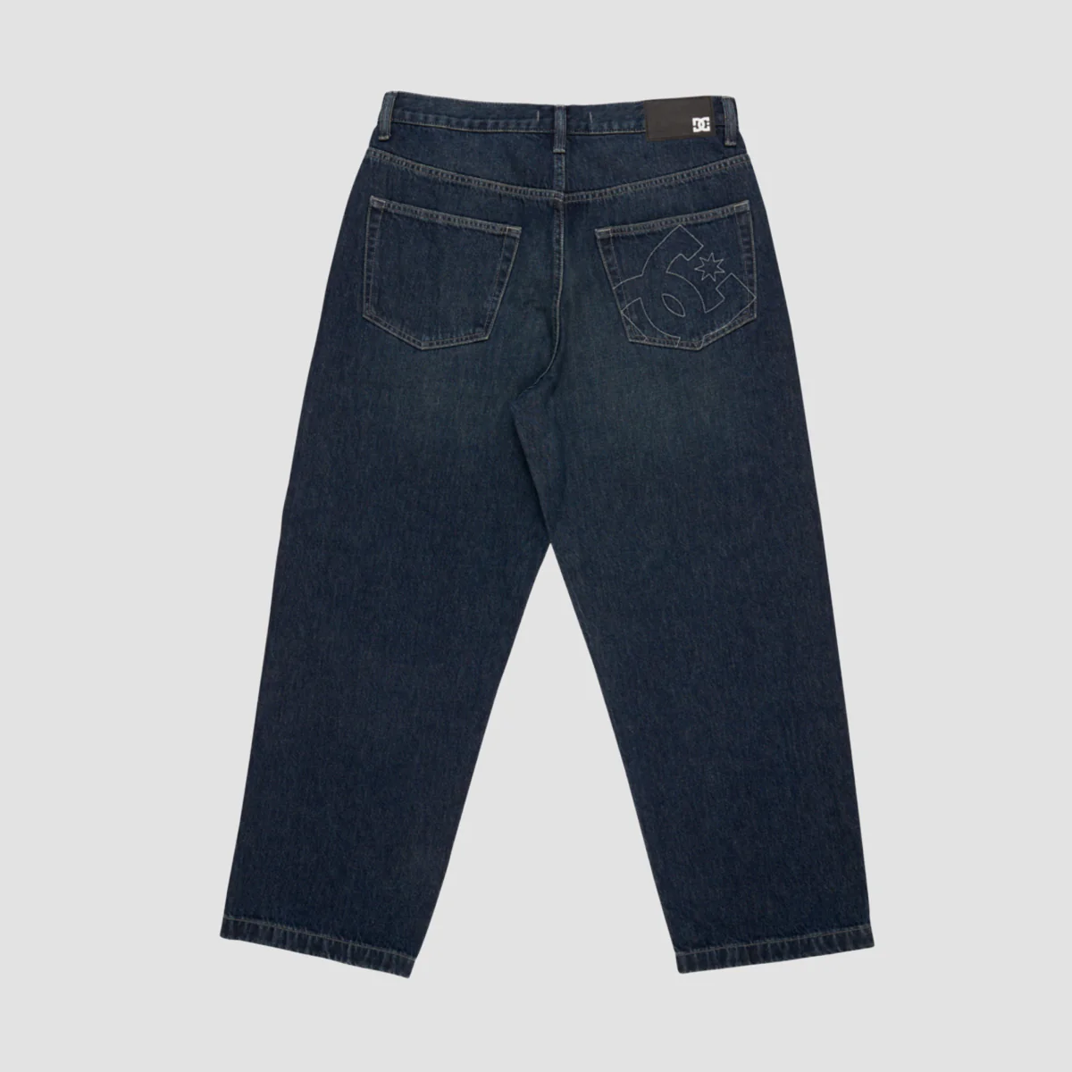 DC Worker Double That Baggy Fit Jeans Dark Denim - Image 2