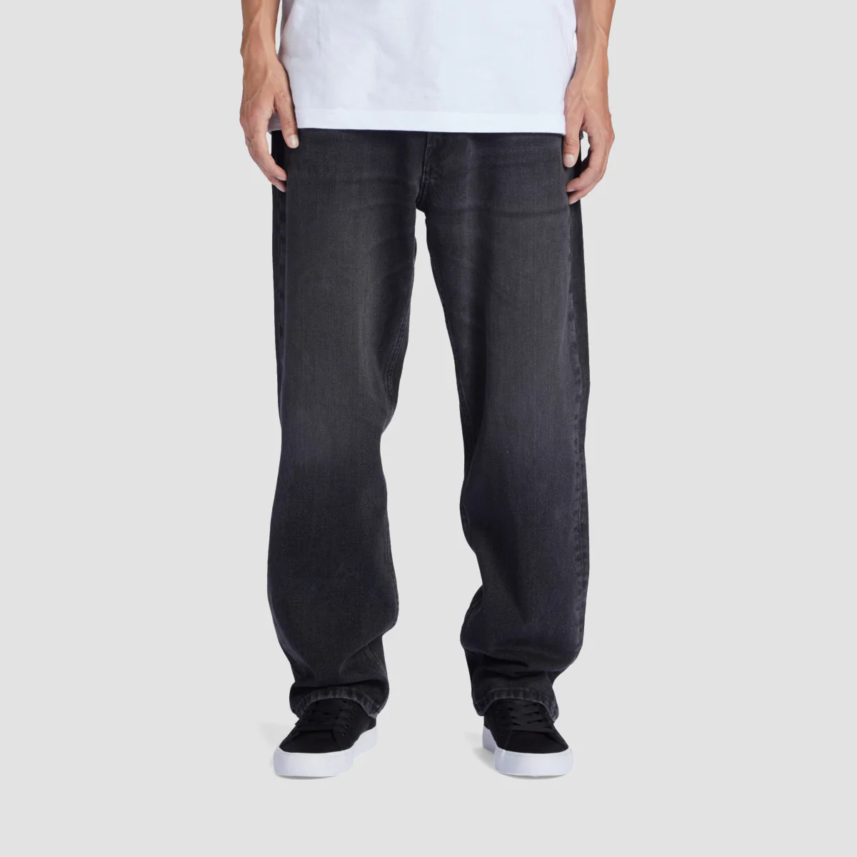 DC Worker Relaxed Fit Jeans Black Denim