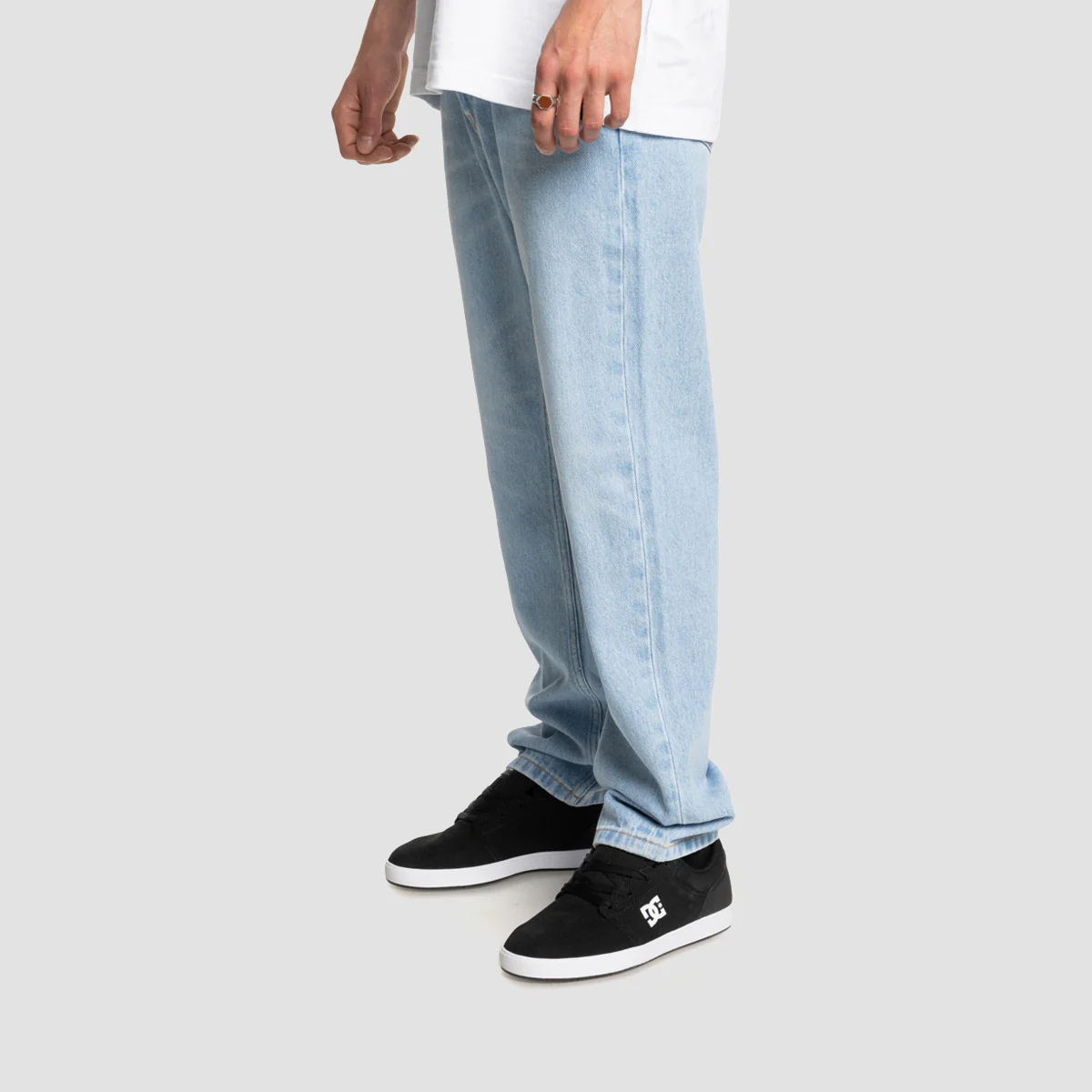 DC Worker Straight Fits Jeans Indigo Light - Image 2