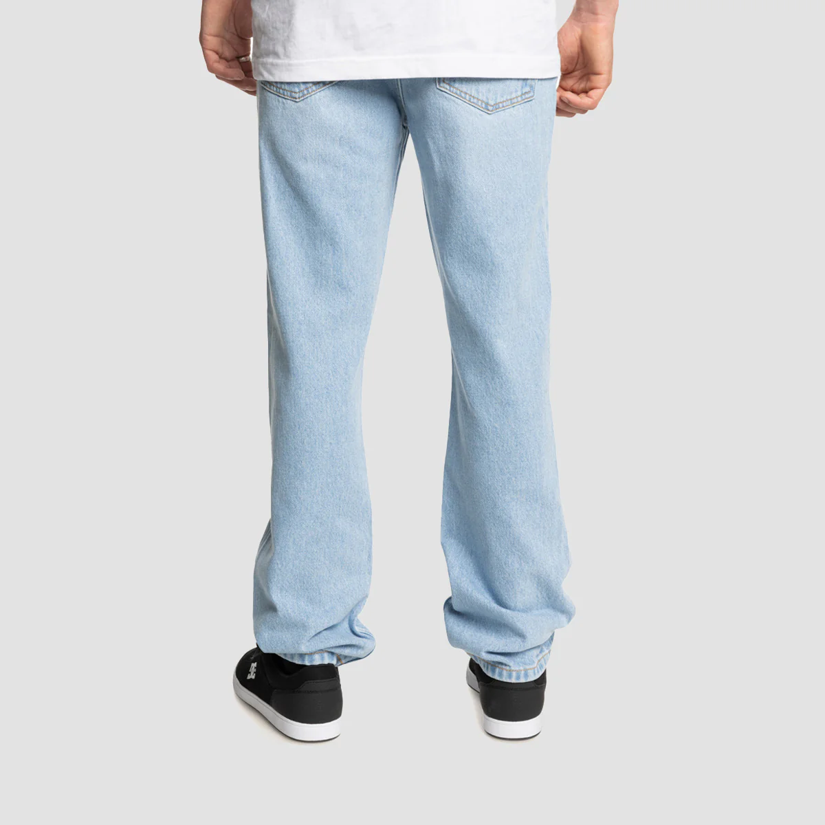 DC Worker Straight Fits Jeans Indigo Light - Image 3