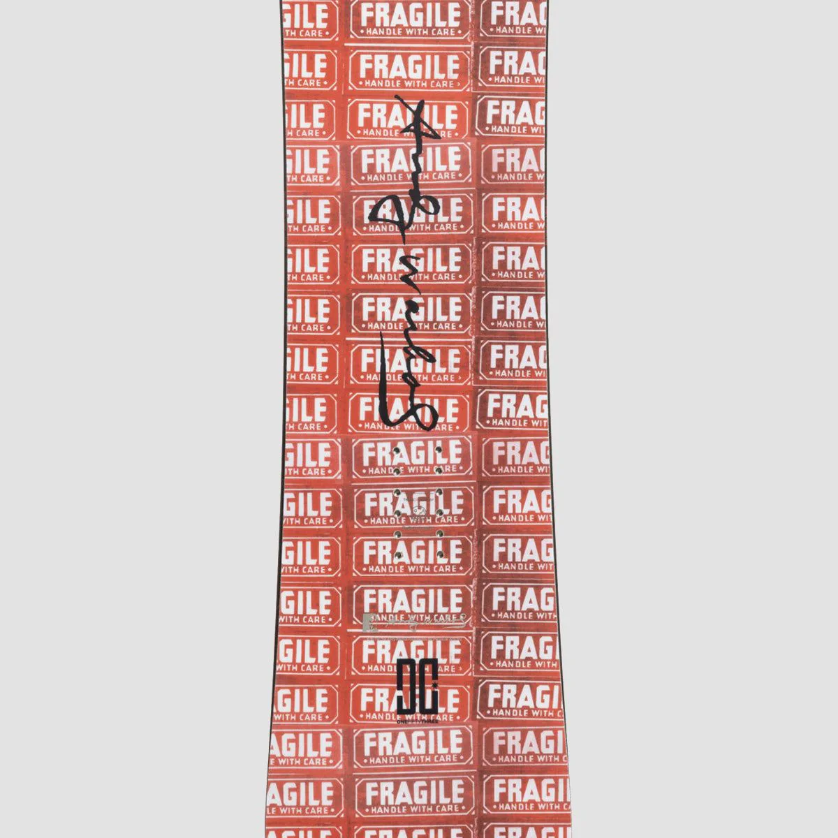 DC x Andy Warhol Ply Snowboard Red Fragile 156cm - Image 3