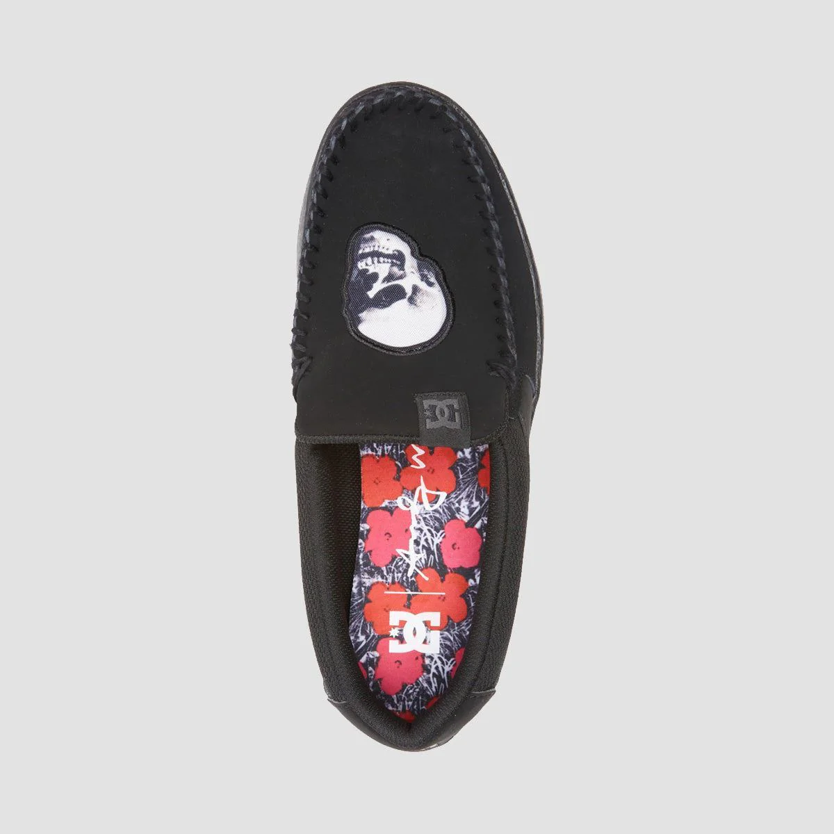 DC X Andy Warhol Villain Slip-On Shoes - Black - Image 2